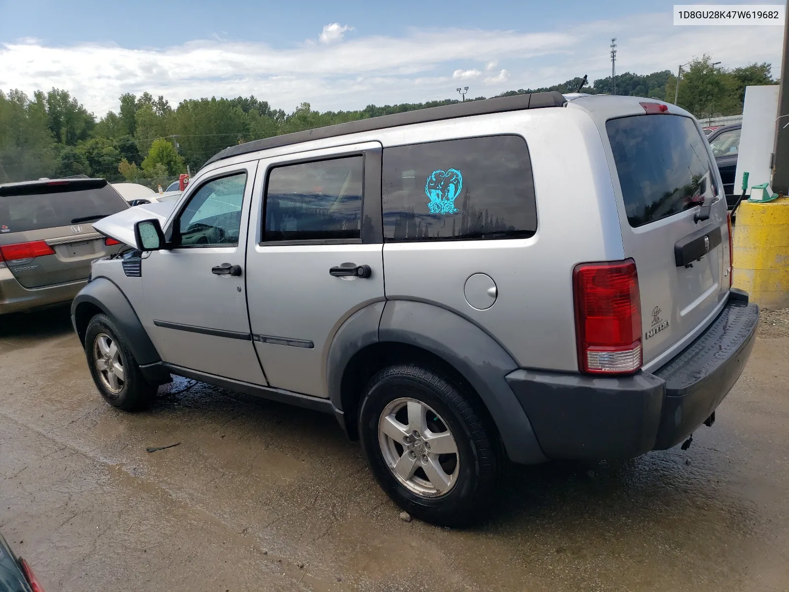 2007 Dodge Nitro Sxt VIN: 1D8GU28K47W619682 Lot: 66912964