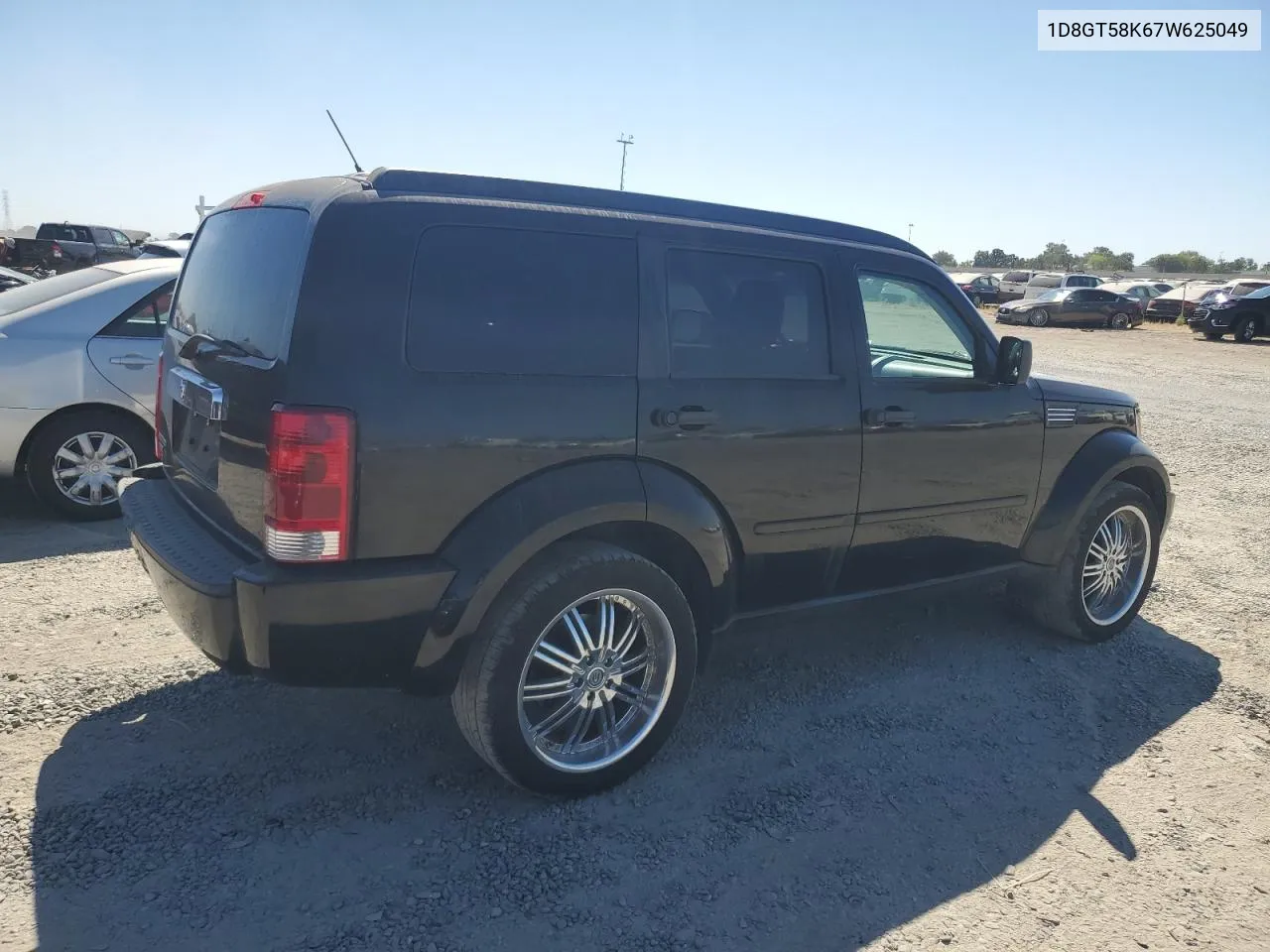 2007 Dodge Nitro Slt VIN: 1D8GT58K67W625049 Lot: 67264454