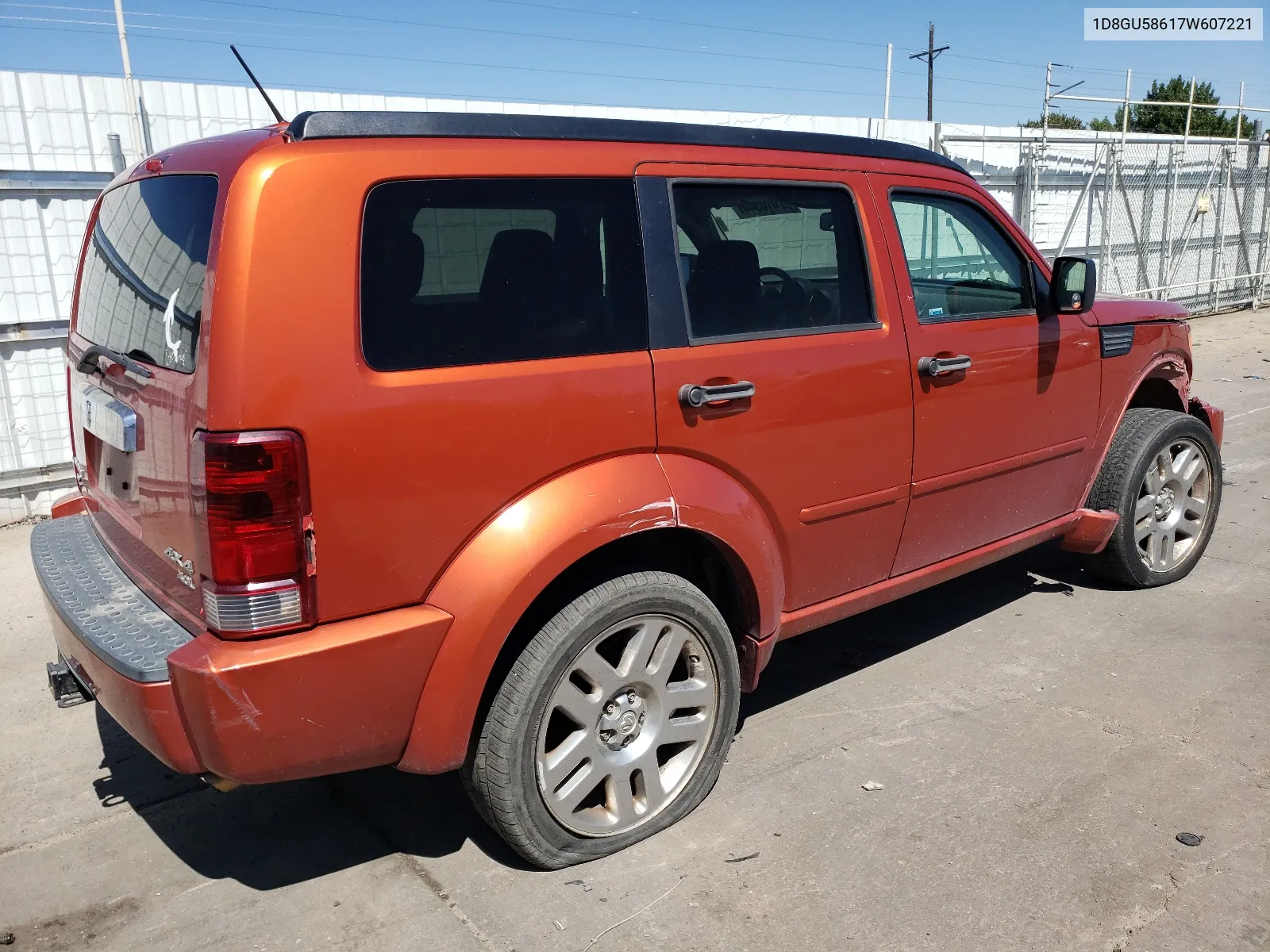 2007 Dodge Nitro R/T VIN: 1D8GU58617W607221 Lot: 67410544