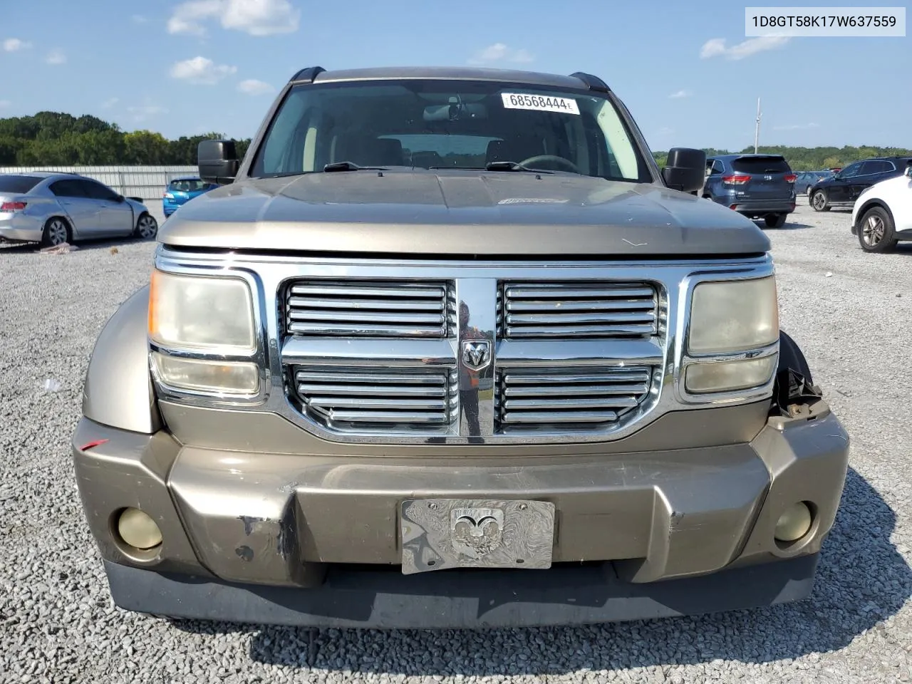 1D8GT58K17W637559 2007 Dodge Nitro Slt