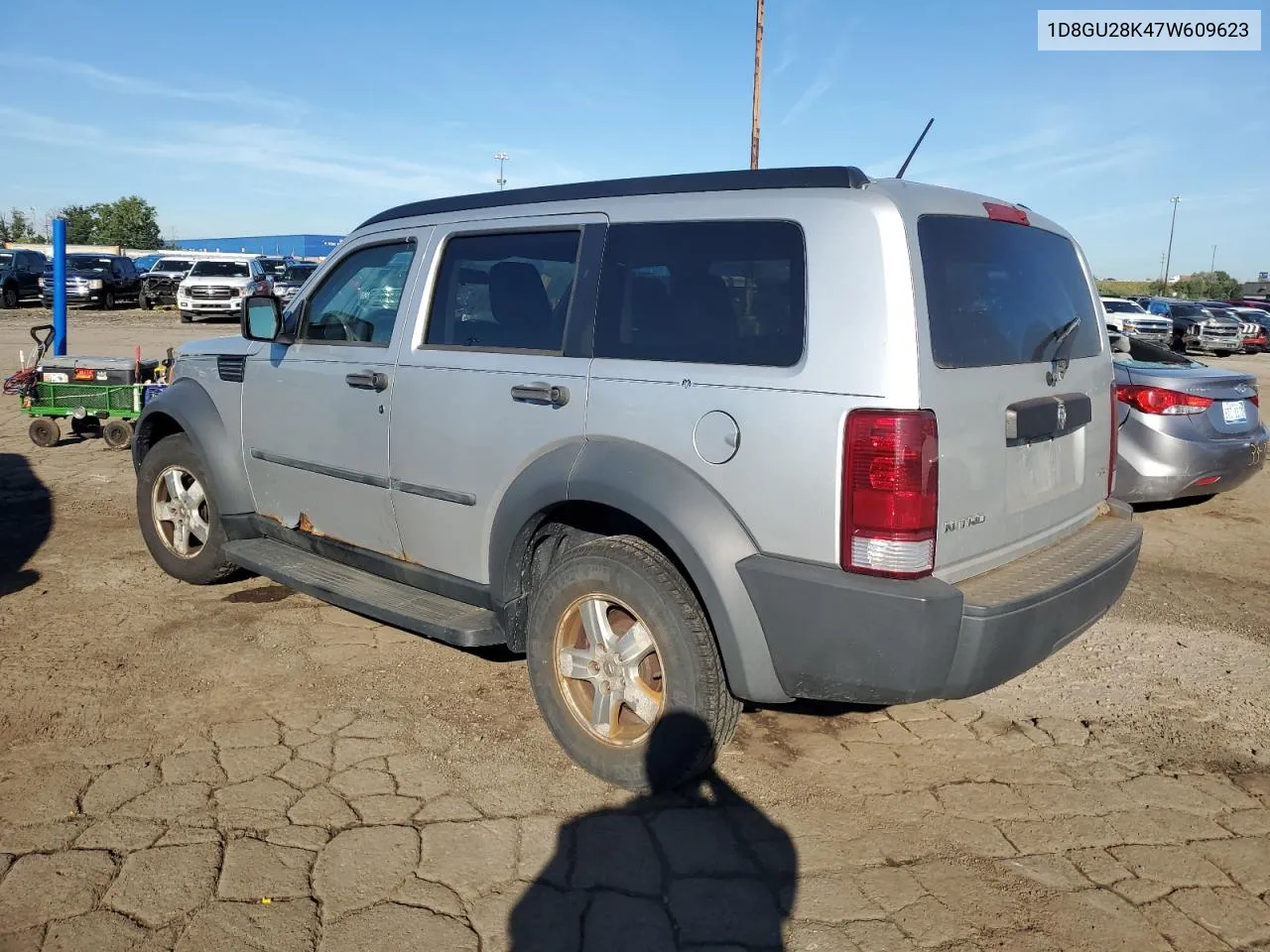 2007 Dodge Nitro Sxt VIN: 1D8GU28K47W609623 Lot: 69620114