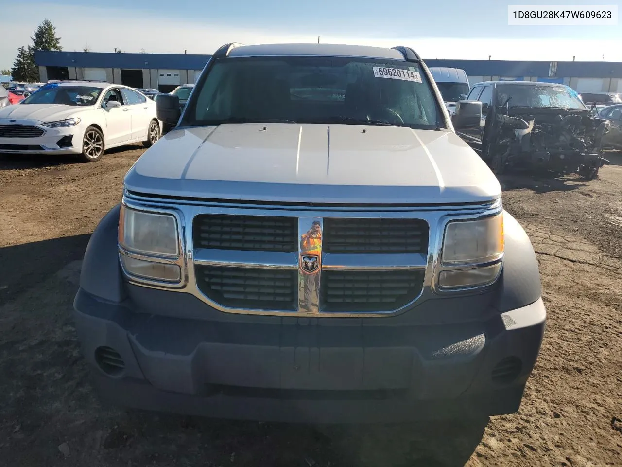 2007 Dodge Nitro Sxt VIN: 1D8GU28K47W609623 Lot: 69620114