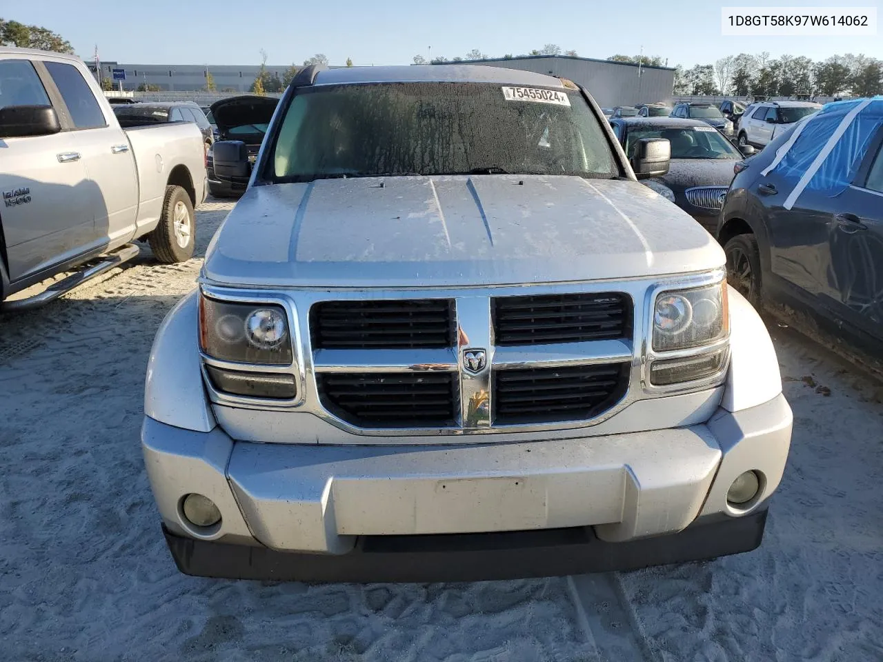 2007 Dodge Nitro Slt VIN: 1D8GT58K97W614062 Lot: 75455024