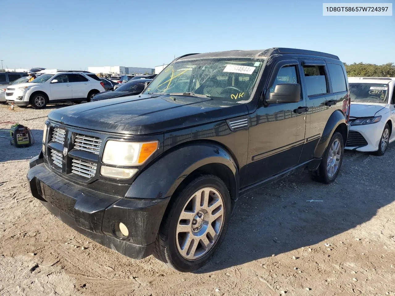 2007 Dodge Nitro R/T VIN: 1D8GT58657W724397 Lot: 76544844