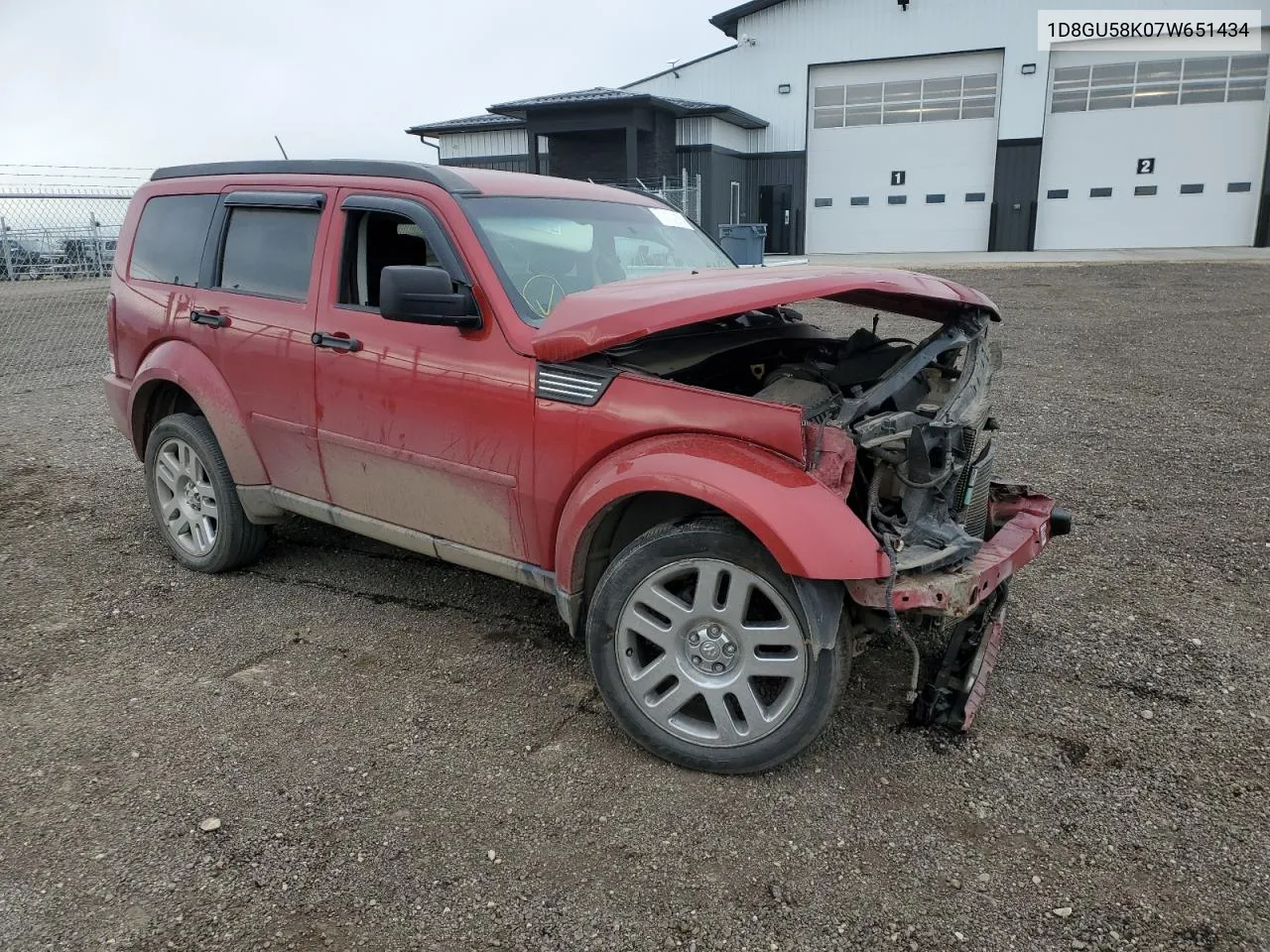 1D8GU58K07W651434 2007 Dodge Nitro Slt