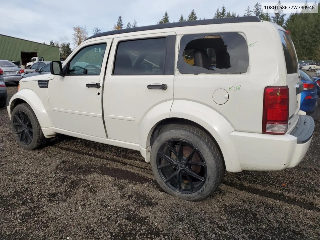 2007 Dodge Nitro R/T VIN: 1D8GT58677W730945 Lot: 79094734