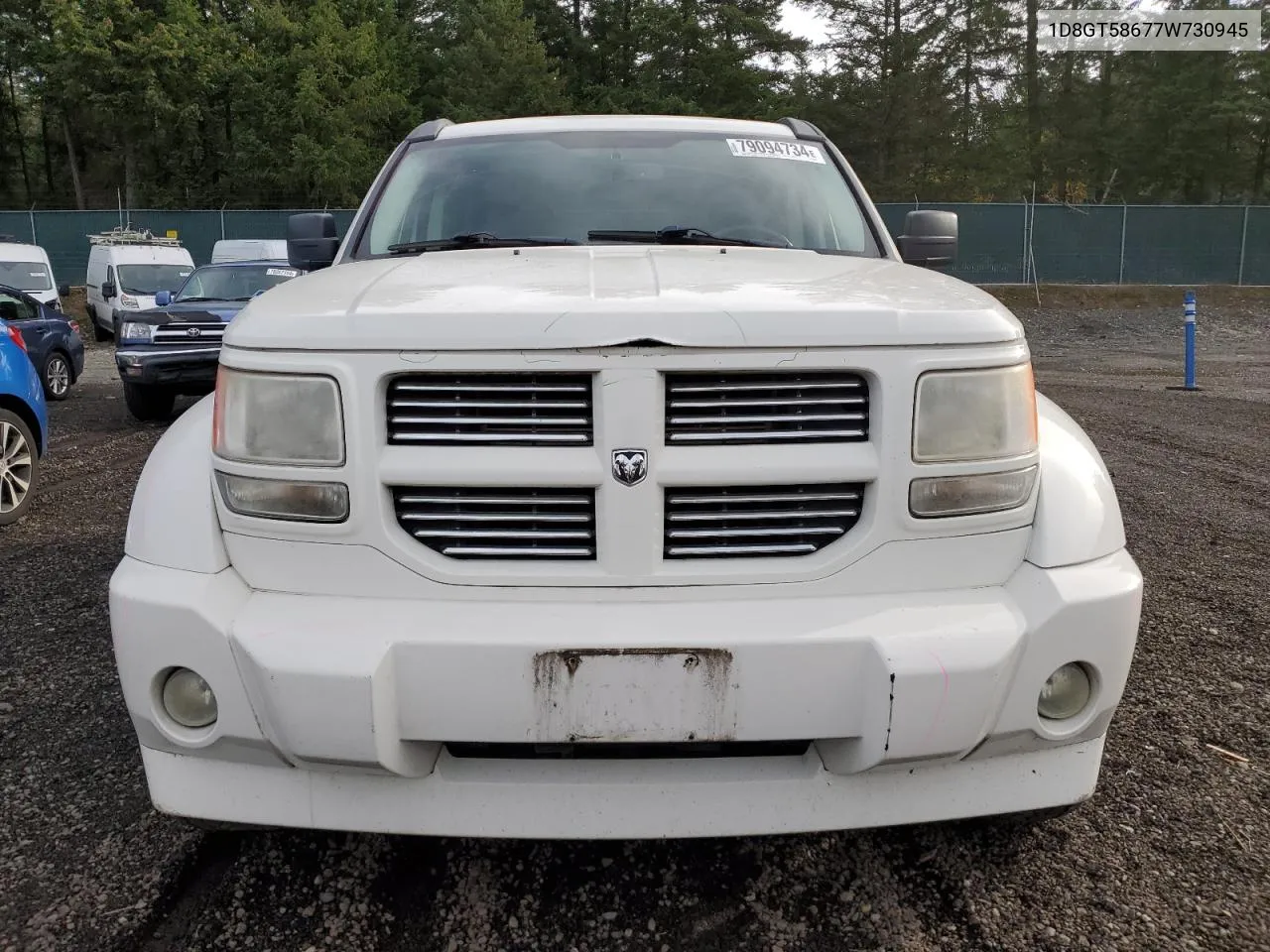 2007 Dodge Nitro R/T VIN: 1D8GT58677W730945 Lot: 79094734