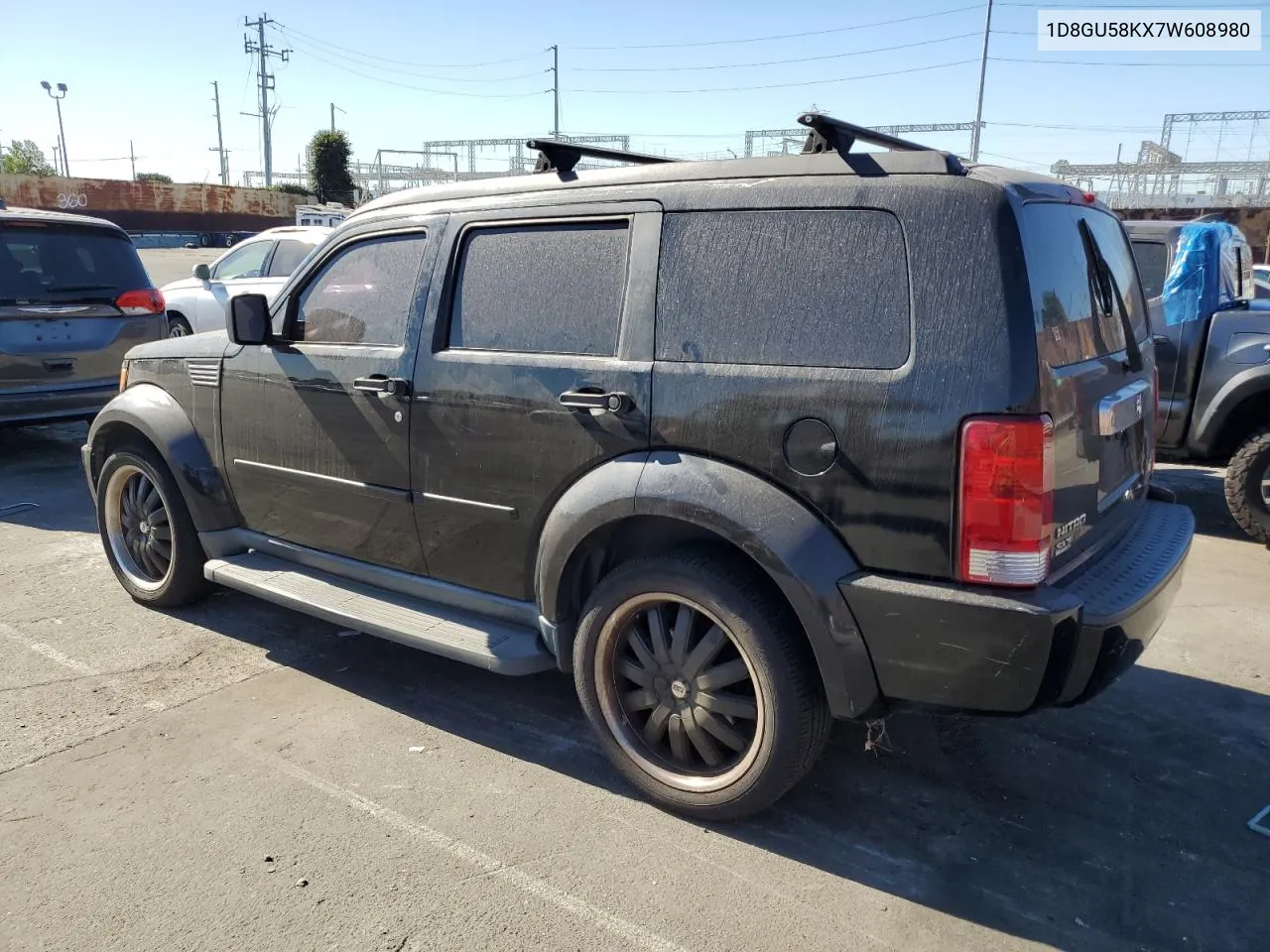 2007 Dodge Nitro Slt VIN: 1D8GU58KX7W608980 Lot: 80505534