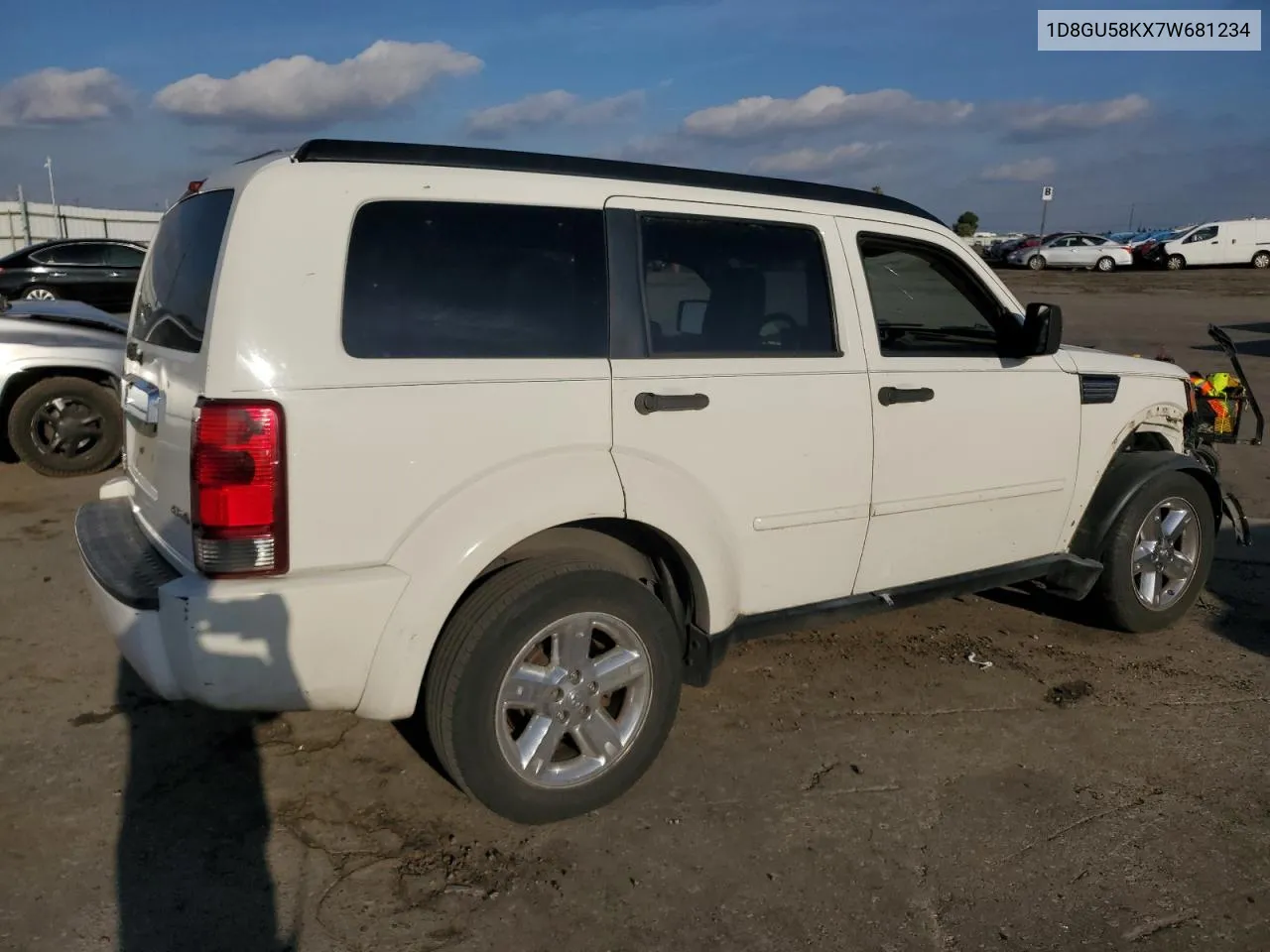 2007 Dodge Nitro Slt VIN: 1D8GU58KX7W681234 Lot: 80648224