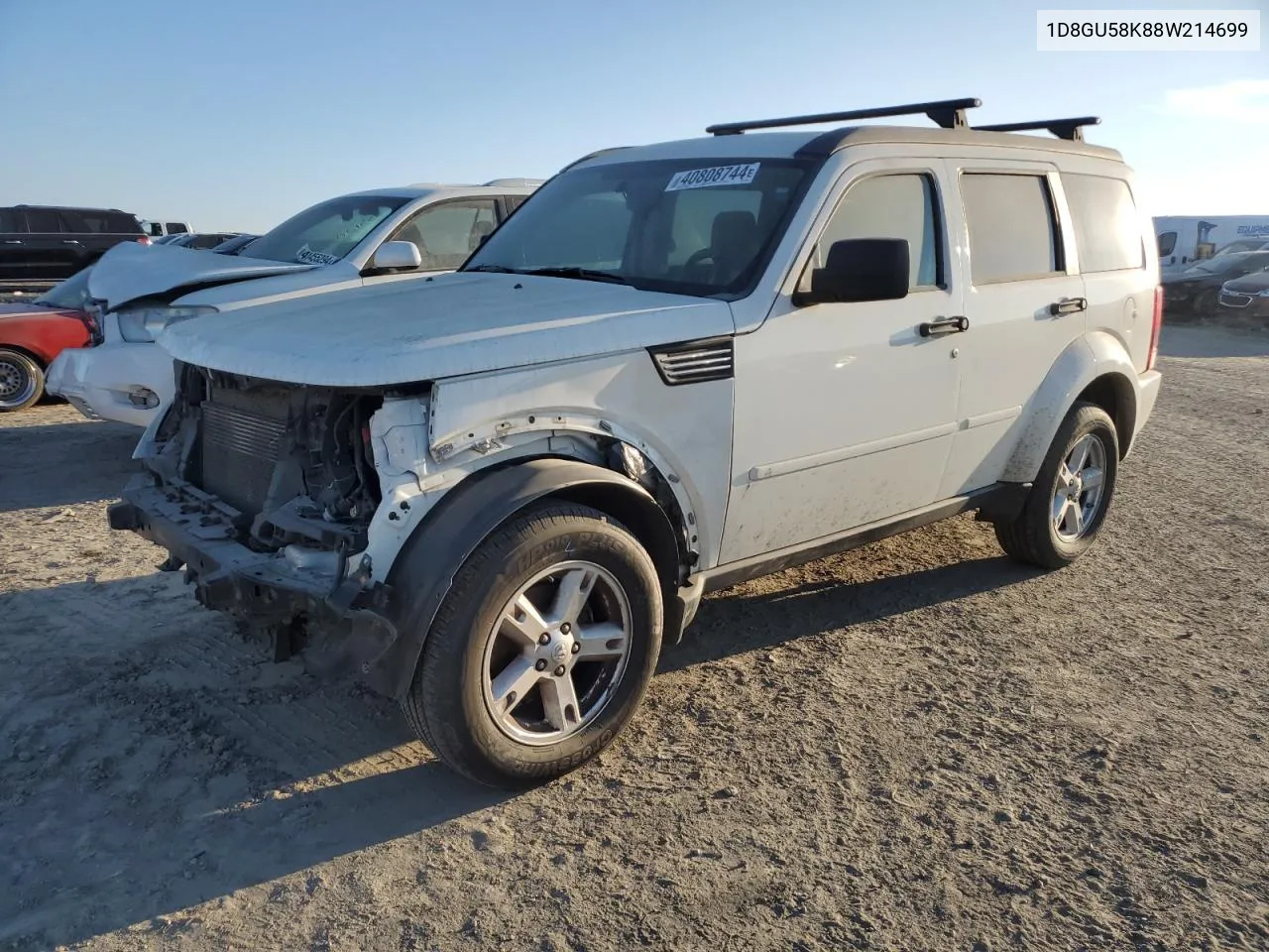 1D8GU58K88W214699 2008 Dodge Nitro Slt