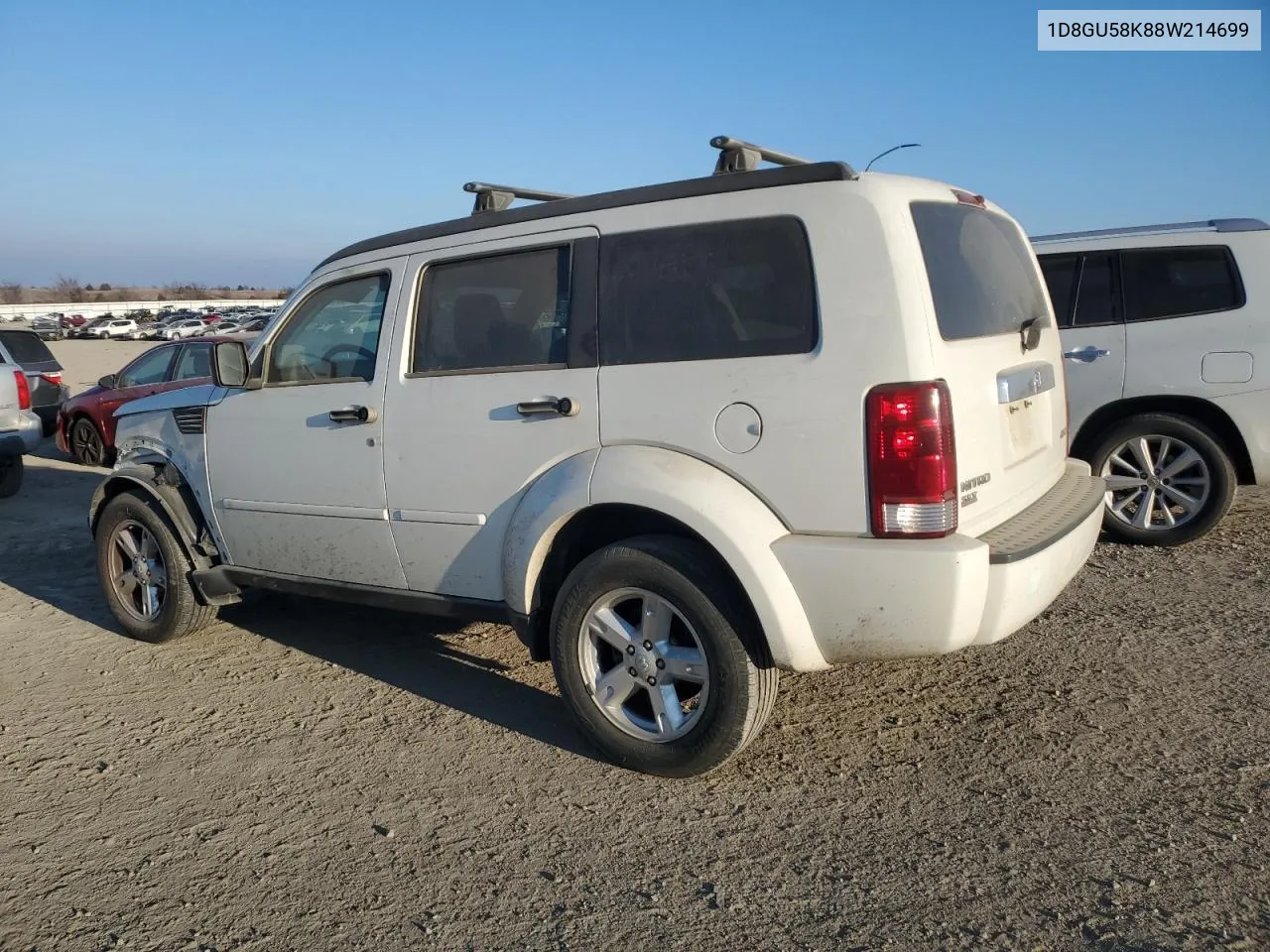 2008 Dodge Nitro Slt VIN: 1D8GU58K88W214699 Lot: 40808744