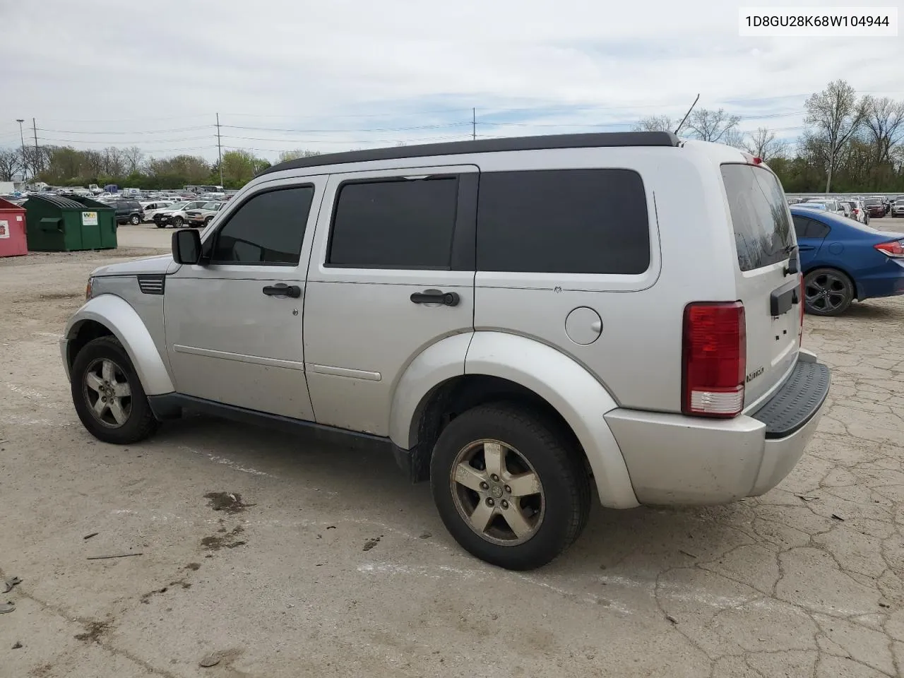 2008 Dodge Nitro Sxt VIN: 1D8GU28K68W104944 Lot: 51437924