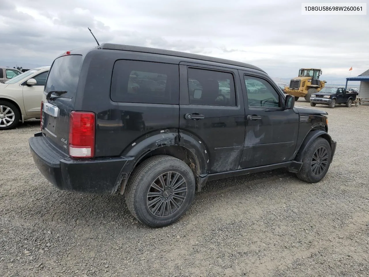 2008 Dodge Nitro R/T VIN: 1D8GU58698W260061 Lot: 65857274