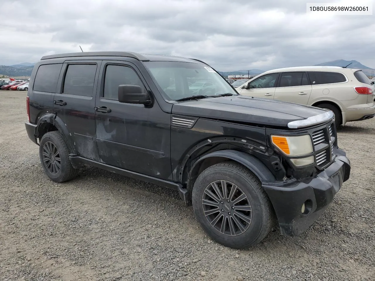 2008 Dodge Nitro R/T VIN: 1D8GU58698W260061 Lot: 65857274