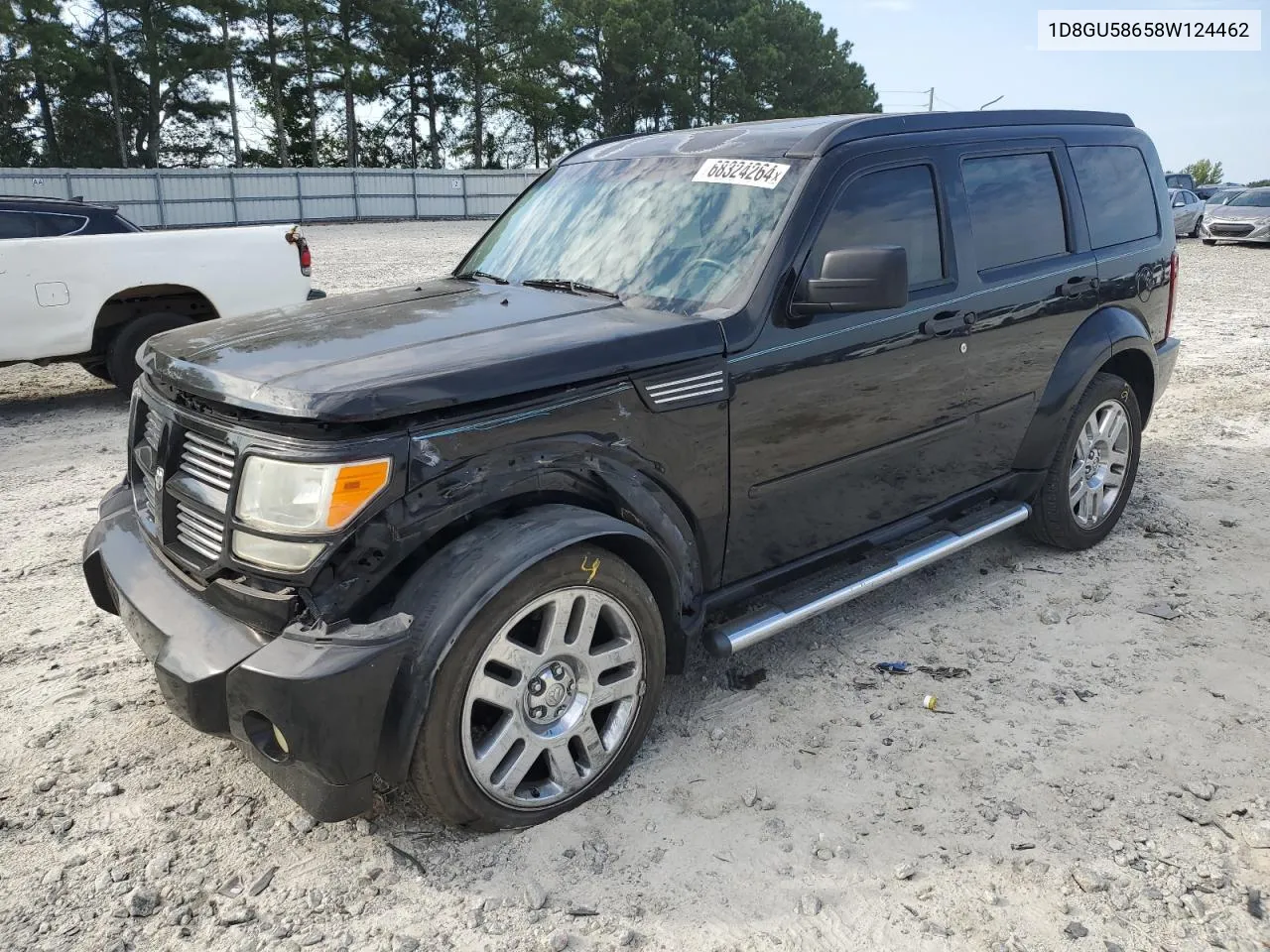 2008 Dodge Nitro R/T VIN: 1D8GU58658W124462 Lot: 68324264