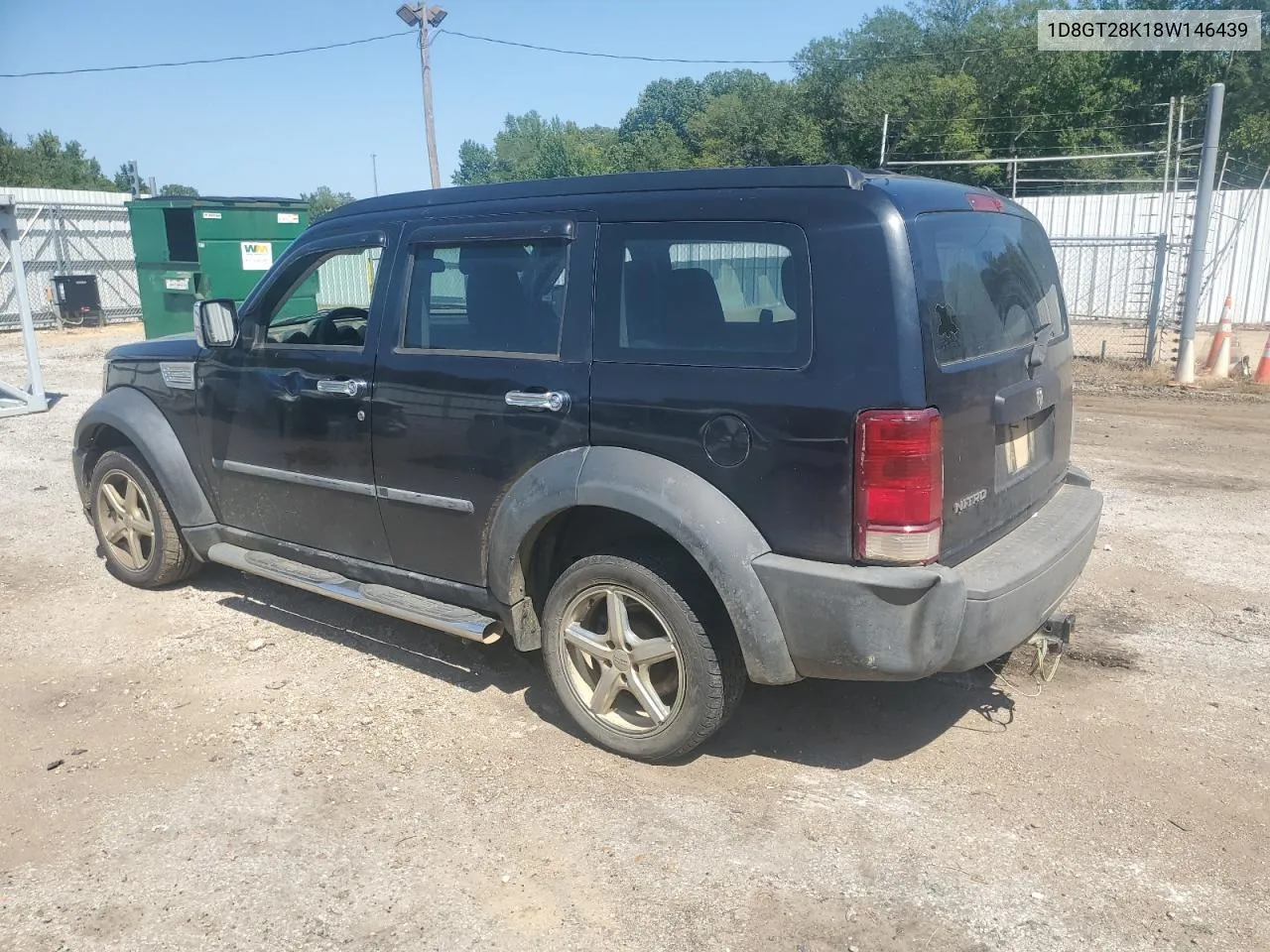 2008 Dodge Nitro Sxt VIN: 1D8GT28K18W146439 Lot: 70791174