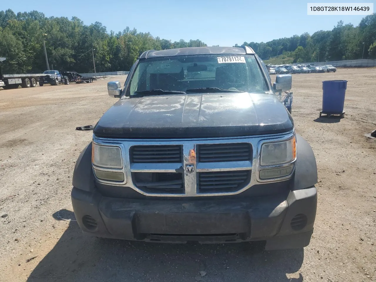 2008 Dodge Nitro Sxt VIN: 1D8GT28K18W146439 Lot: 70791174