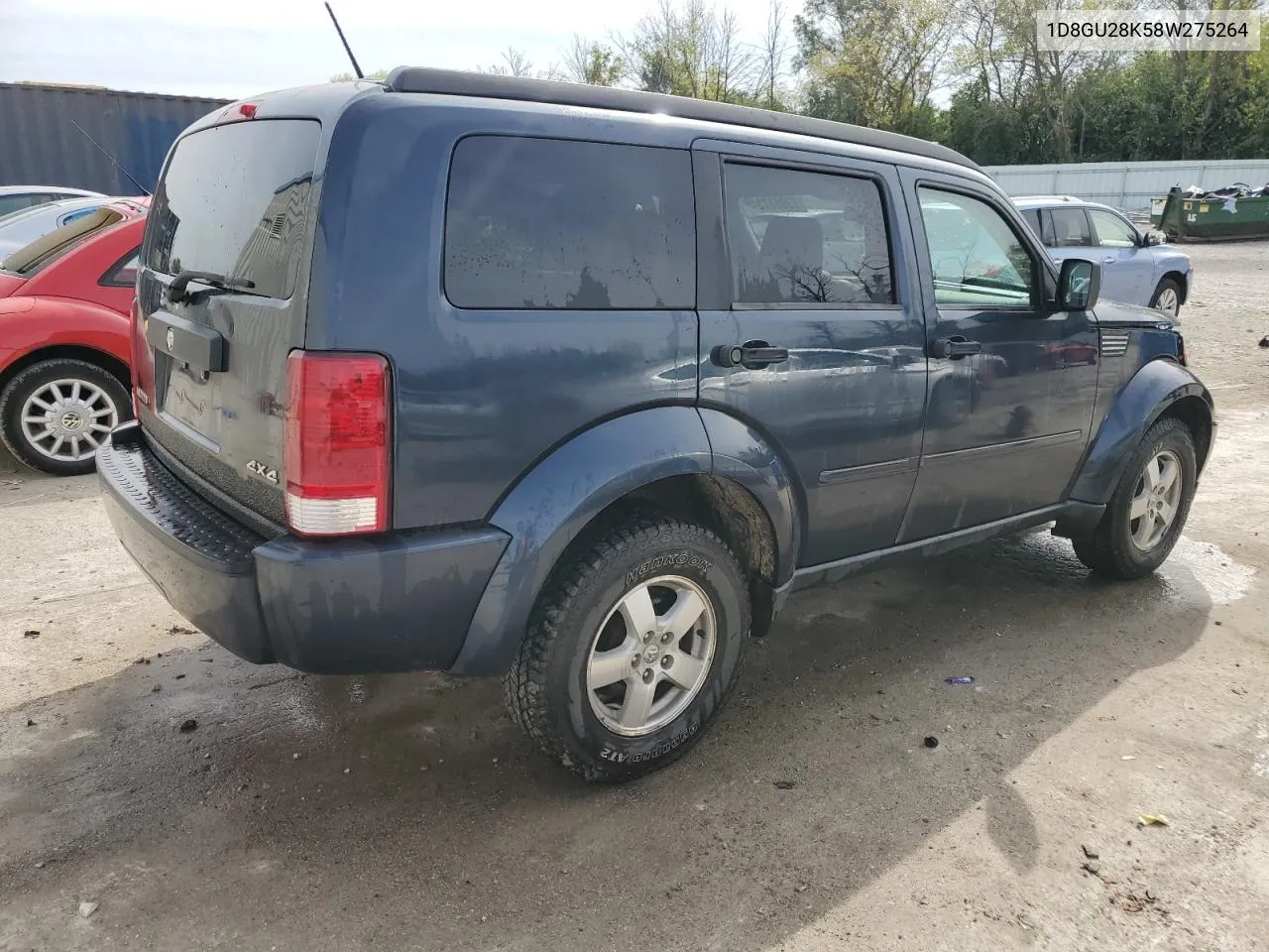 2008 Dodge Nitro Sxt VIN: 1D8GU28K58W275264 Lot: 73083734