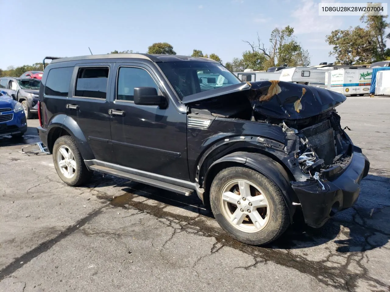 2008 Dodge Nitro Sxt VIN: 1D8GU28K28W207004 Lot: 75493444