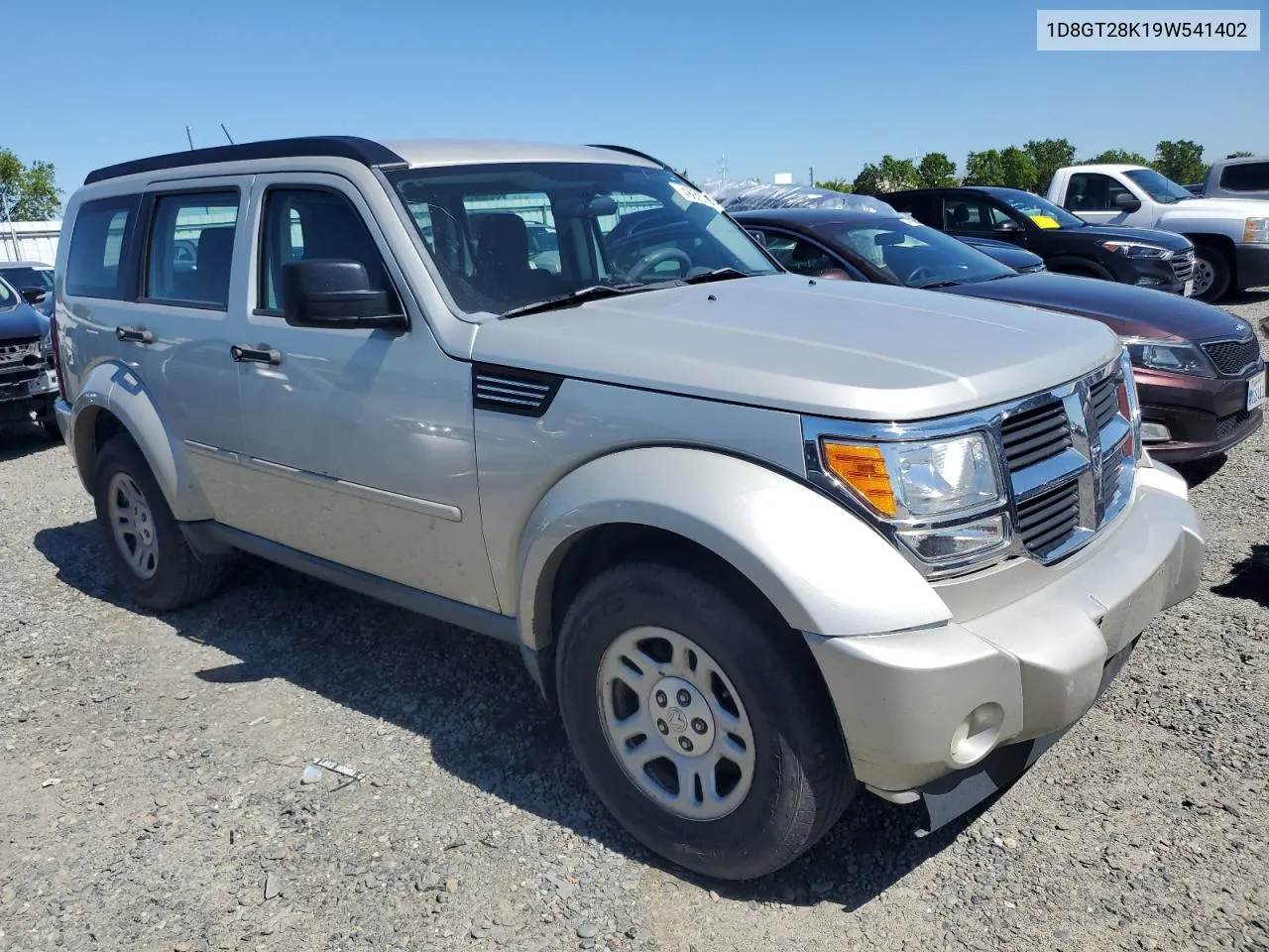 2009 Dodge Nitro Se VIN: 1D8GT28K19W541402 Lot: 57487874