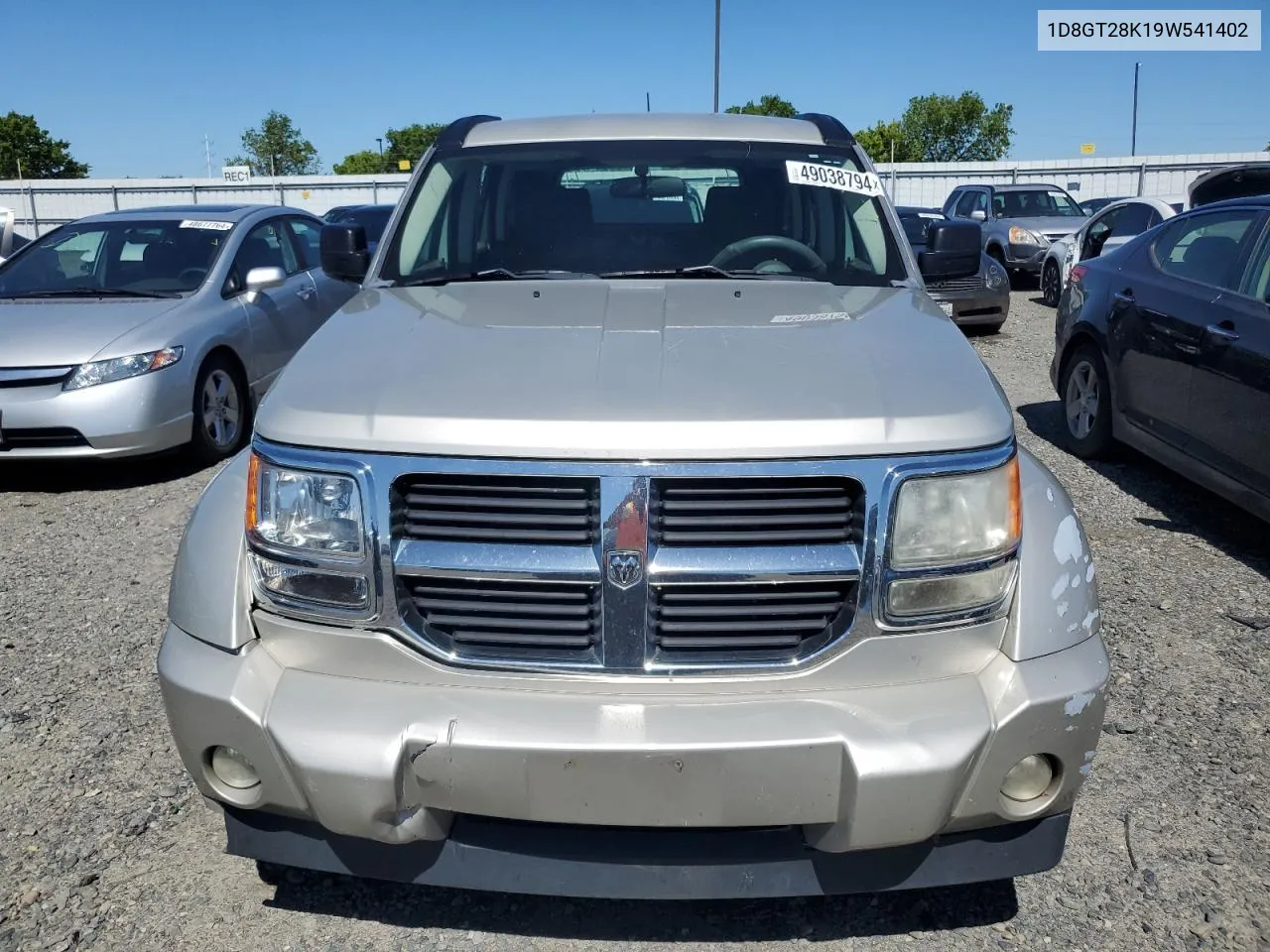 2009 Dodge Nitro Se VIN: 1D8GT28K19W541402 Lot: 57487874