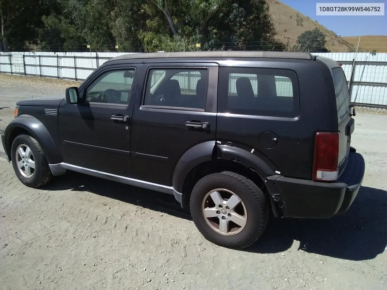 2009 Dodge Nitro Se VIN: 1D8GT28K99W546752 Lot: 66042074