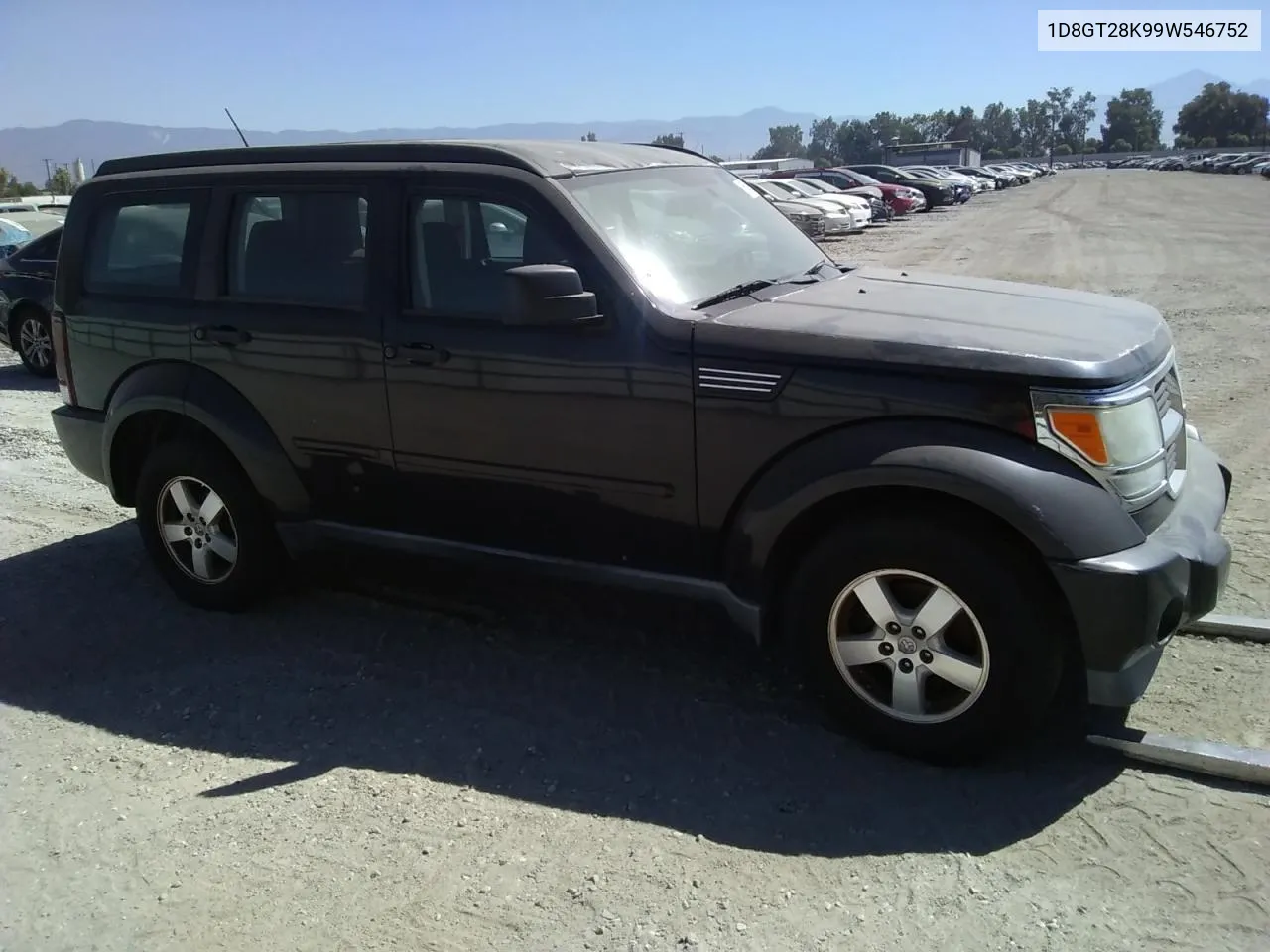 2009 Dodge Nitro Se VIN: 1D8GT28K99W546752 Lot: 66042074