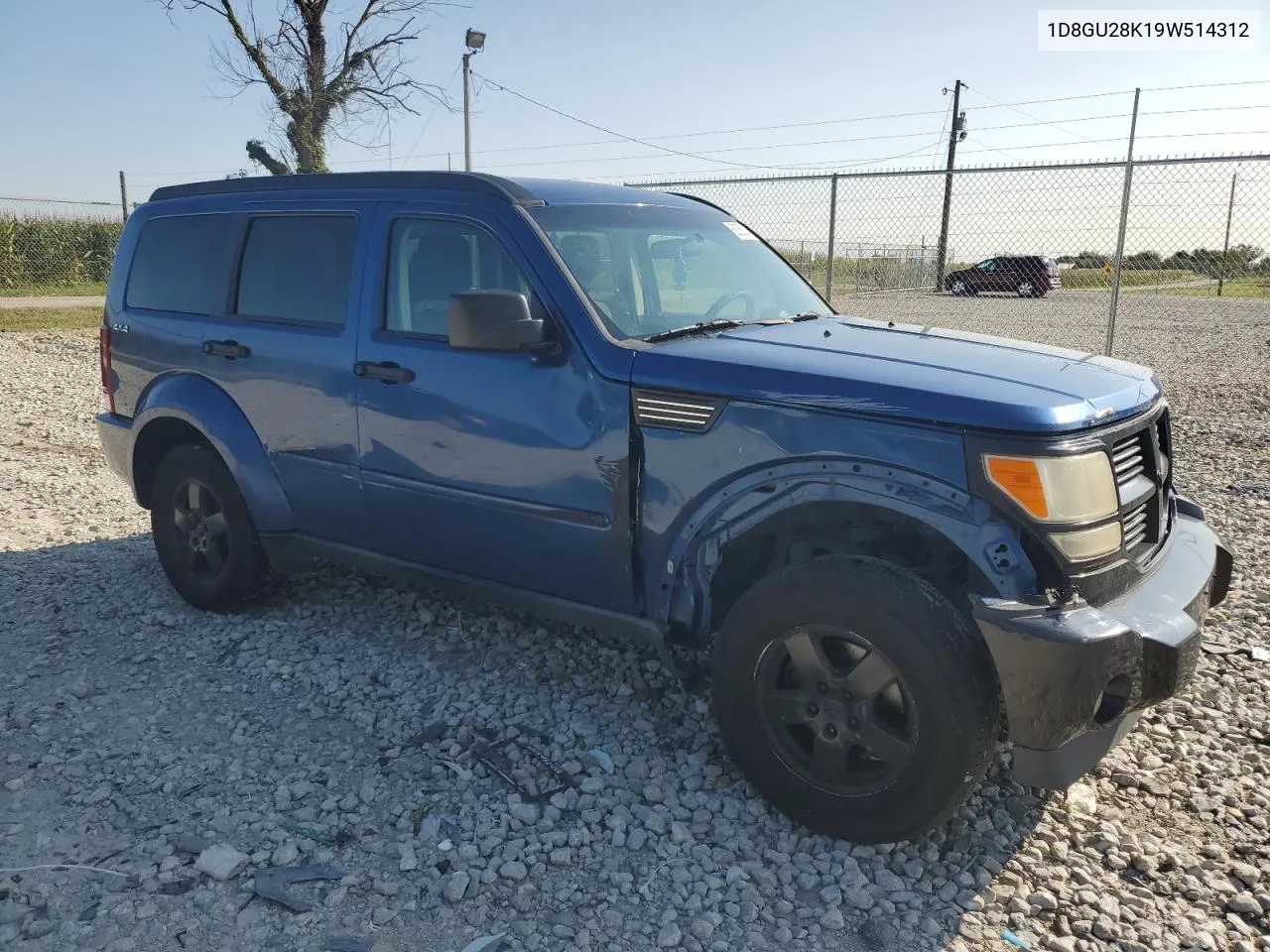 2009 Dodge Nitro Se VIN: 1D8GU28K19W514312 Lot: 69058804