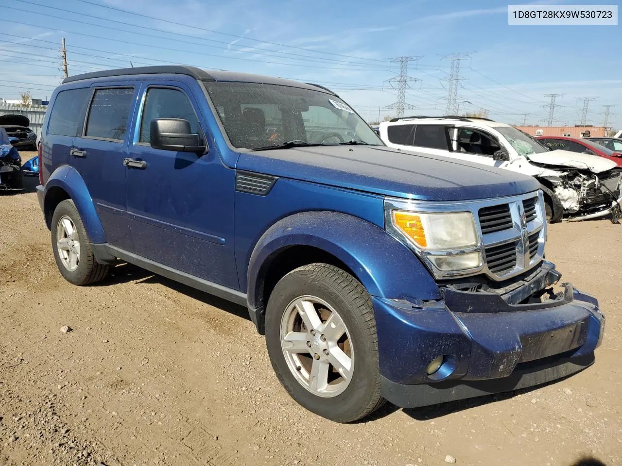 2009 Dodge Nitro Se VIN: 1D8GT28KX9W530723 Lot: 76746494