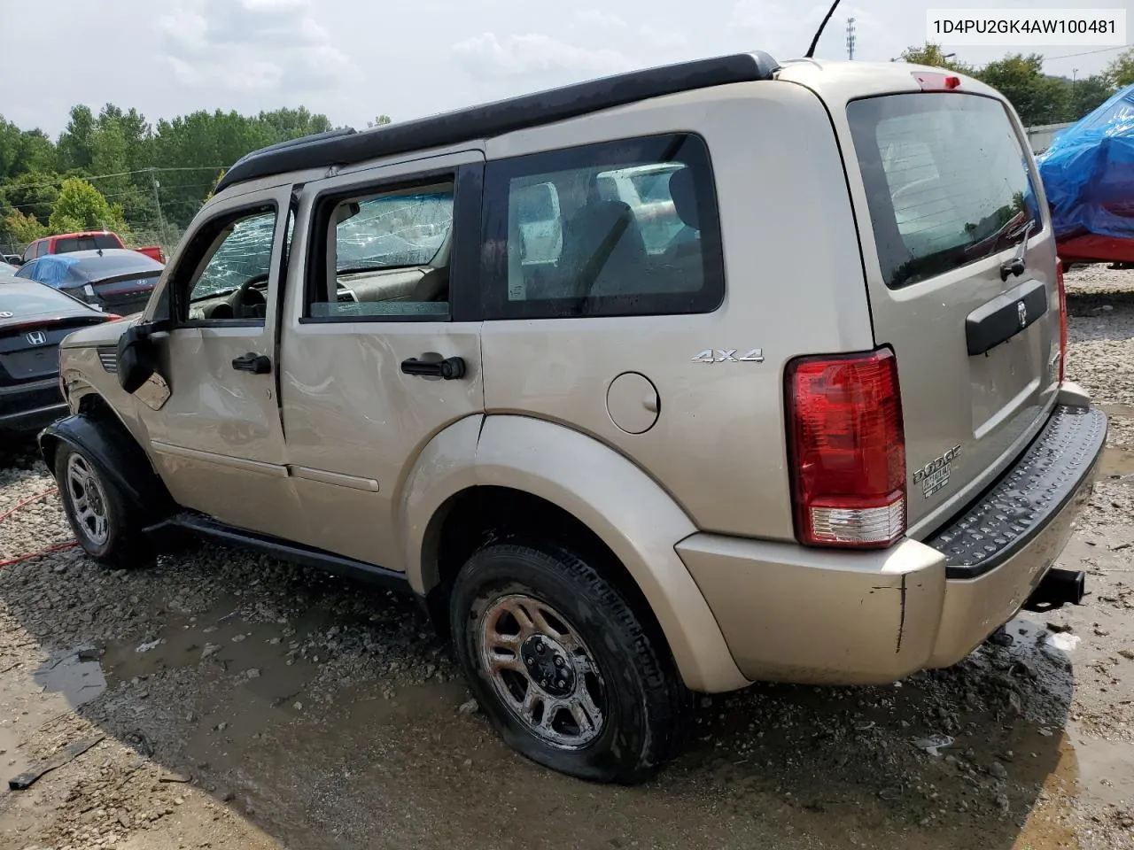 2010 Dodge Nitro Se VIN: 1D4PU2GK4AW100481 Lot: 63995594