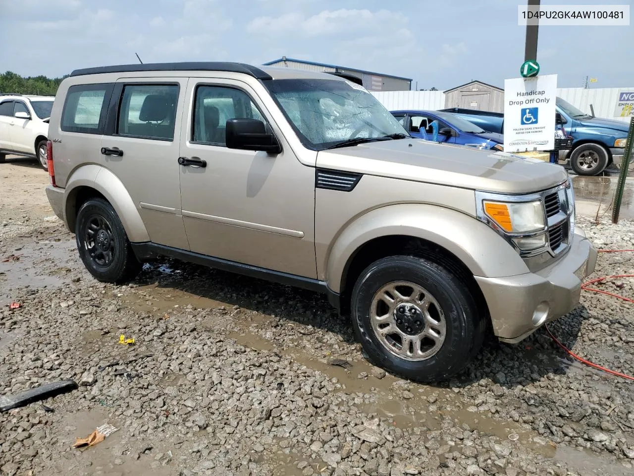 2010 Dodge Nitro Se VIN: 1D4PU2GK4AW100481 Lot: 63995594