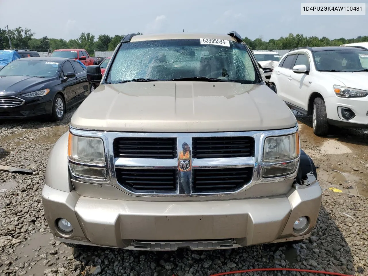 2010 Dodge Nitro Se VIN: 1D4PU2GK4AW100481 Lot: 63995594