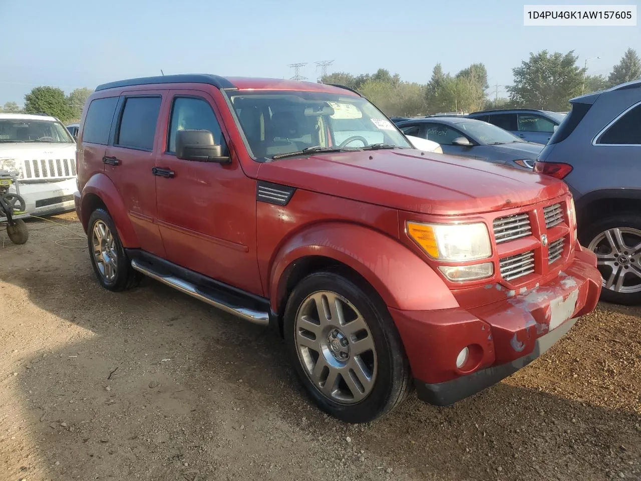 2010 Dodge Nitro Heat VIN: 1D4PU4GK1AW157605 Lot: 68373414