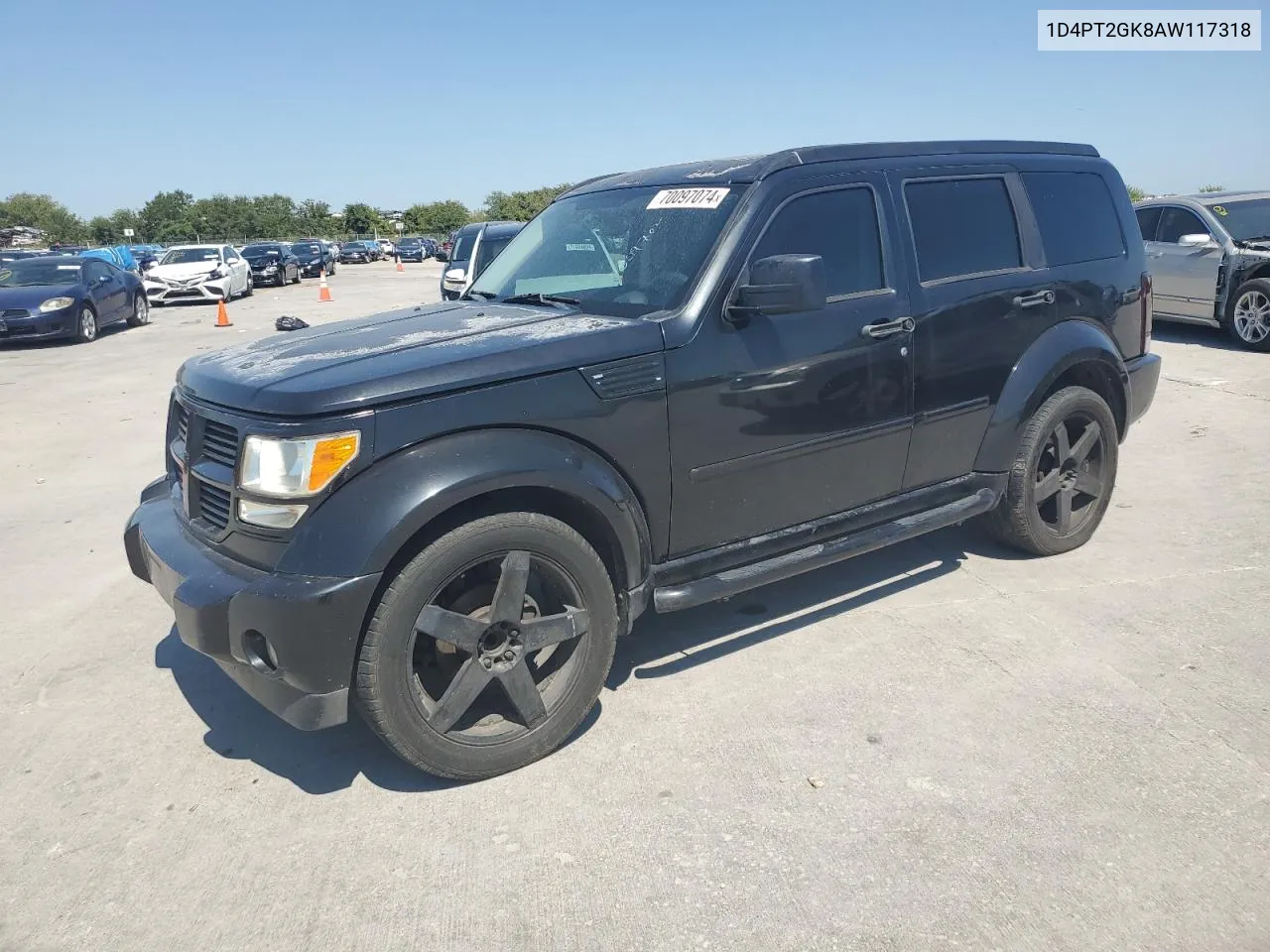 2010 Dodge Nitro Se VIN: 1D4PT2GK8AW117318 Lot: 70097074