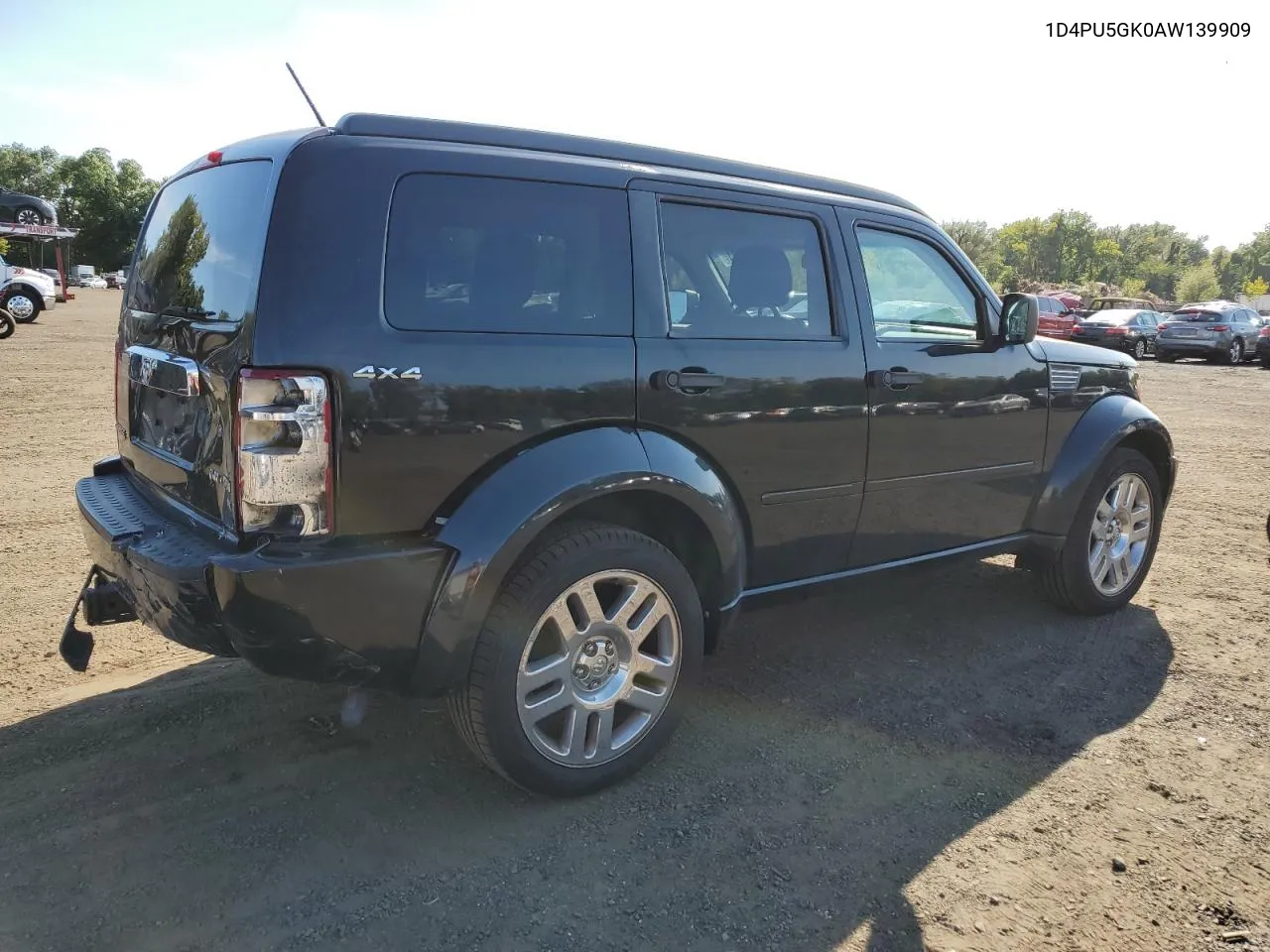 2010 Dodge Nitro Sxt VIN: 1D4PU5GK0AW139909 Lot: 71229904