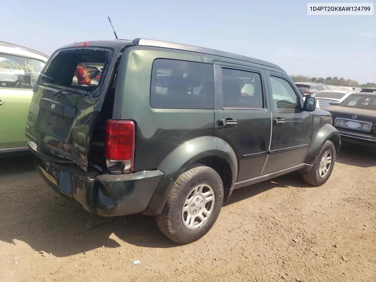 2010 Dodge Nitro Se VIN: 1D4PT2GK8AW124799 Lot: 71811164