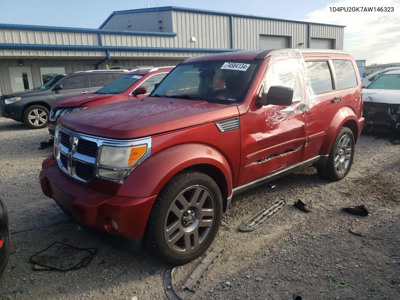 2010 Dodge Nitro Se VIN: 1D4PU2GK7AW146323 Lot: 74584134