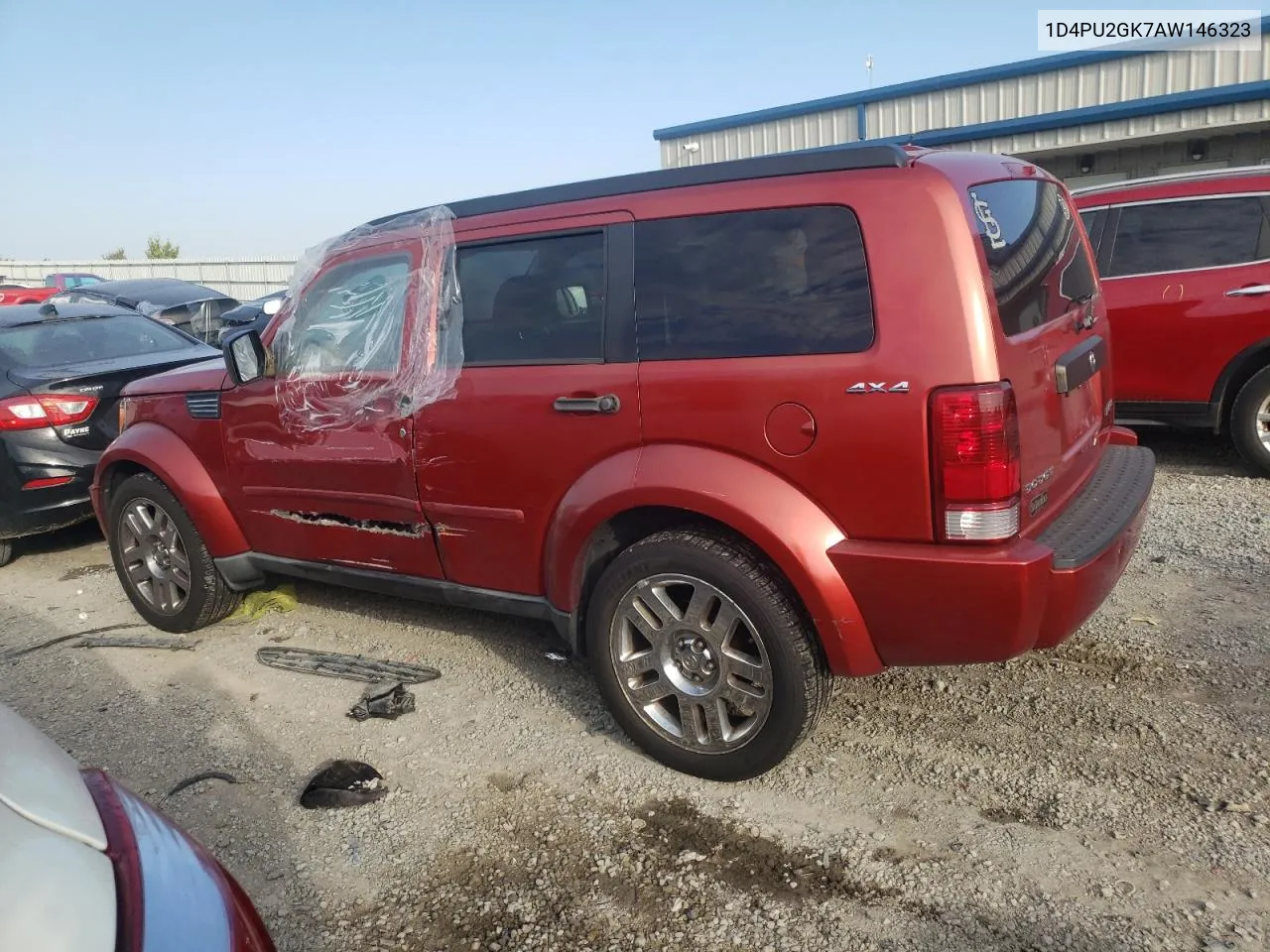 2010 Dodge Nitro Se VIN: 1D4PU2GK7AW146323 Lot: 74584134