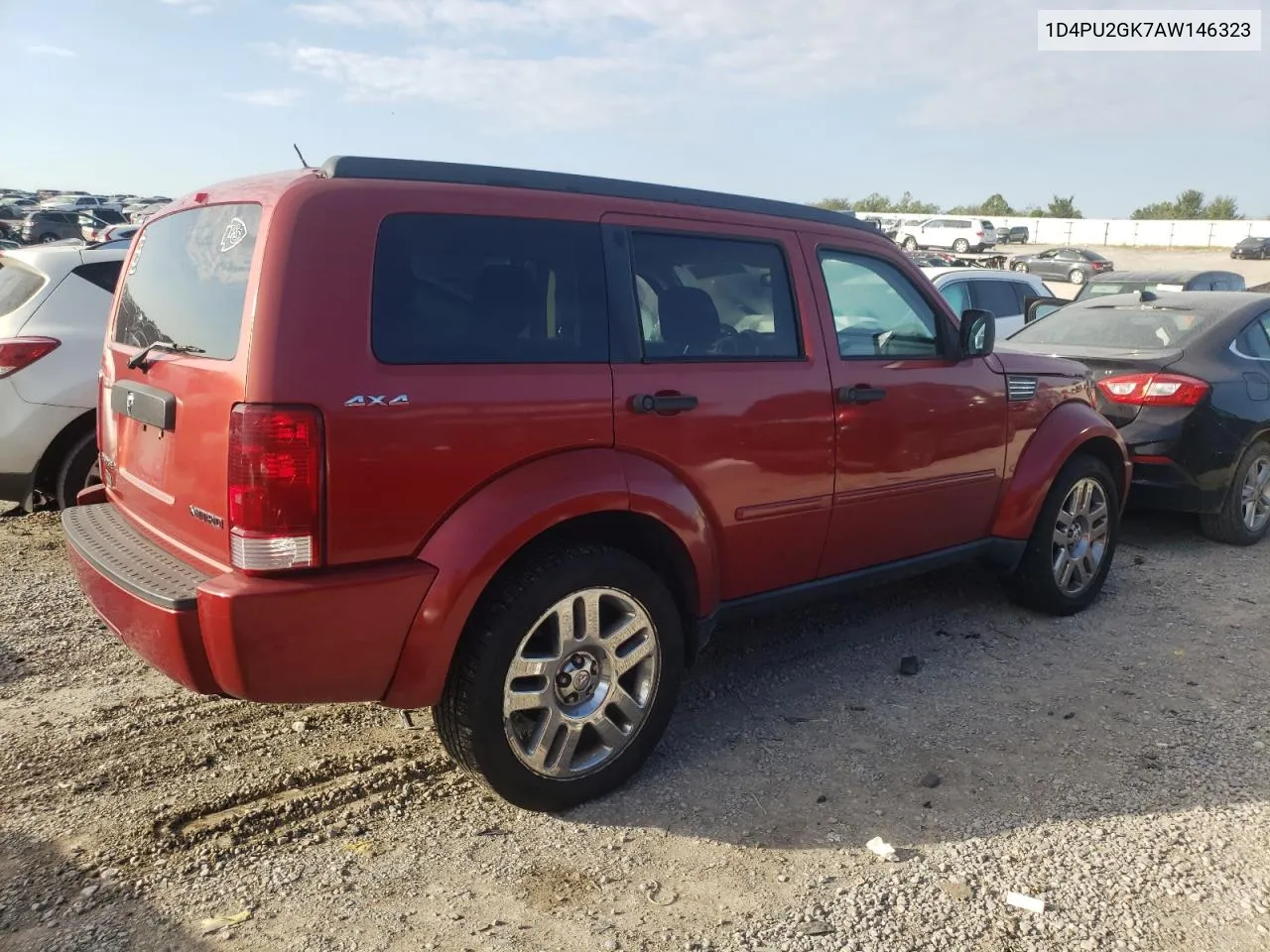 2010 Dodge Nitro Se VIN: 1D4PU2GK7AW146323 Lot: 74584134