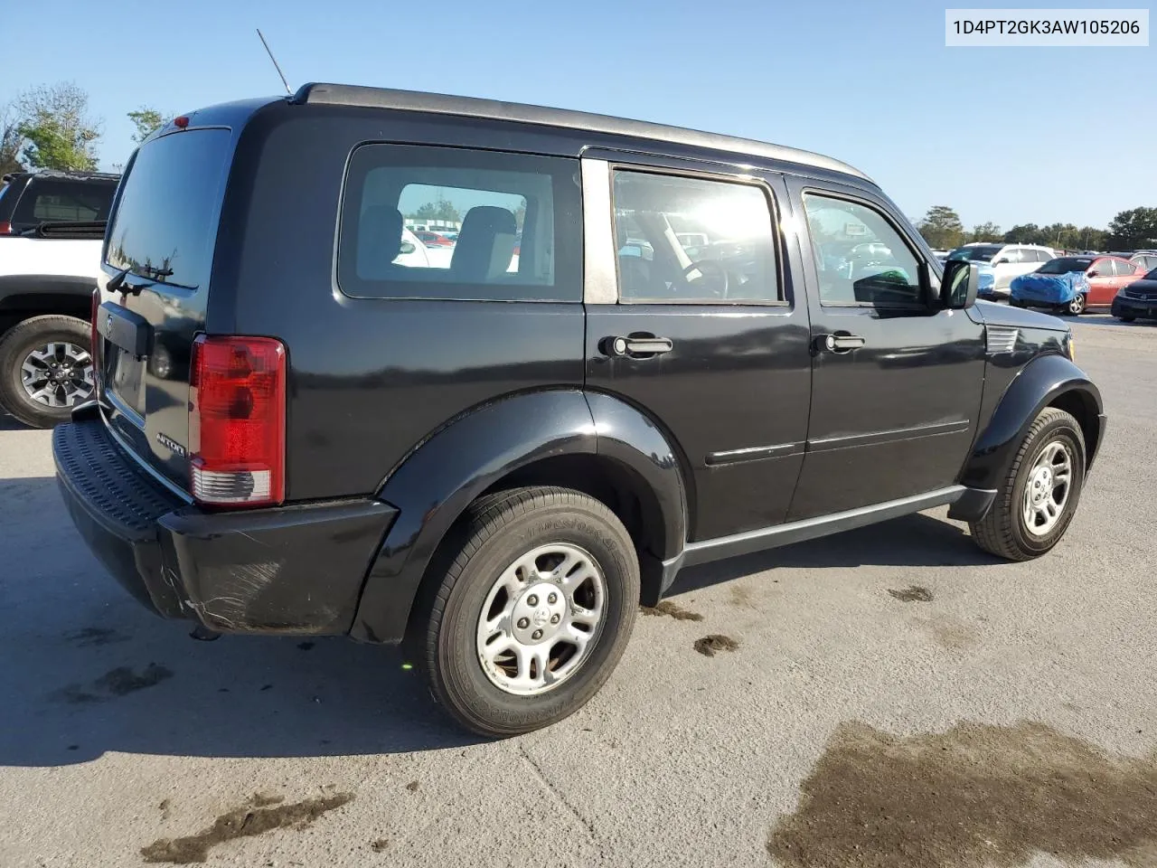 2010 Dodge Nitro Se VIN: 1D4PT2GK3AW105206 Lot: 77496764