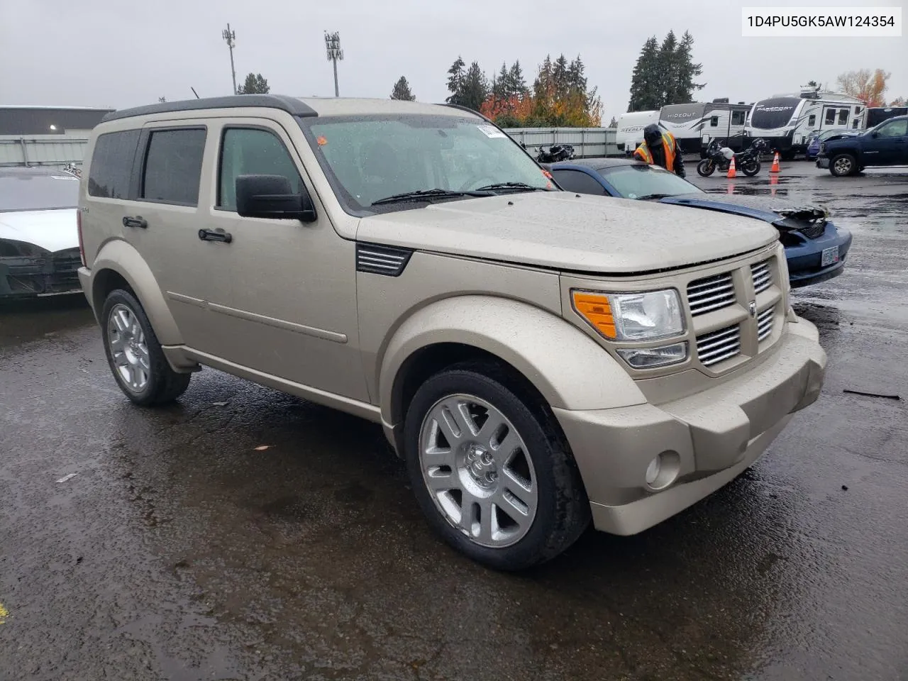 2010 Dodge Nitro Sxt VIN: 1D4PU5GK5AW124354 Lot: 80771444