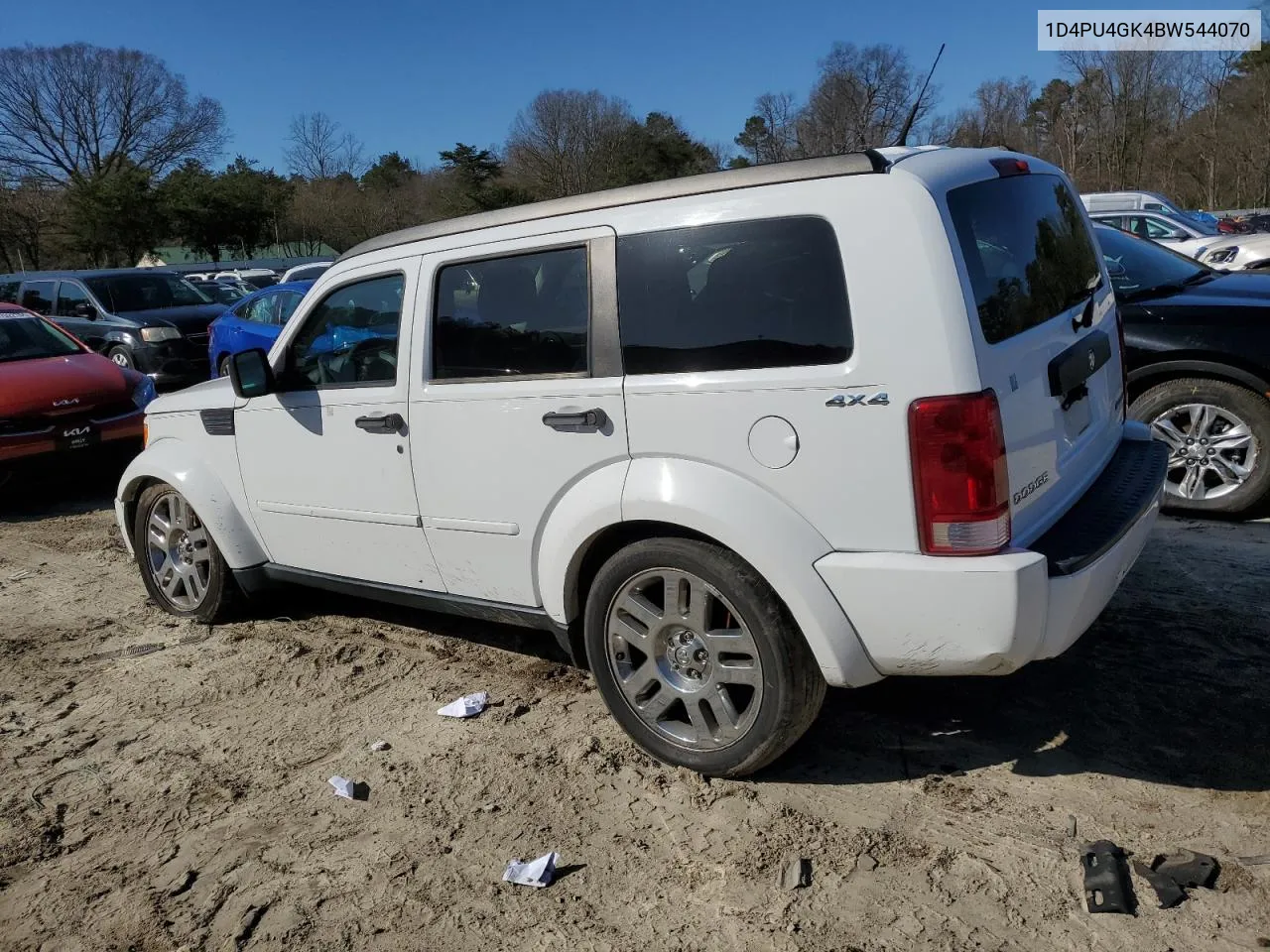 2011 Dodge Nitro Heat VIN: 1D4PU4GK4BW544070 Lot: 48094144