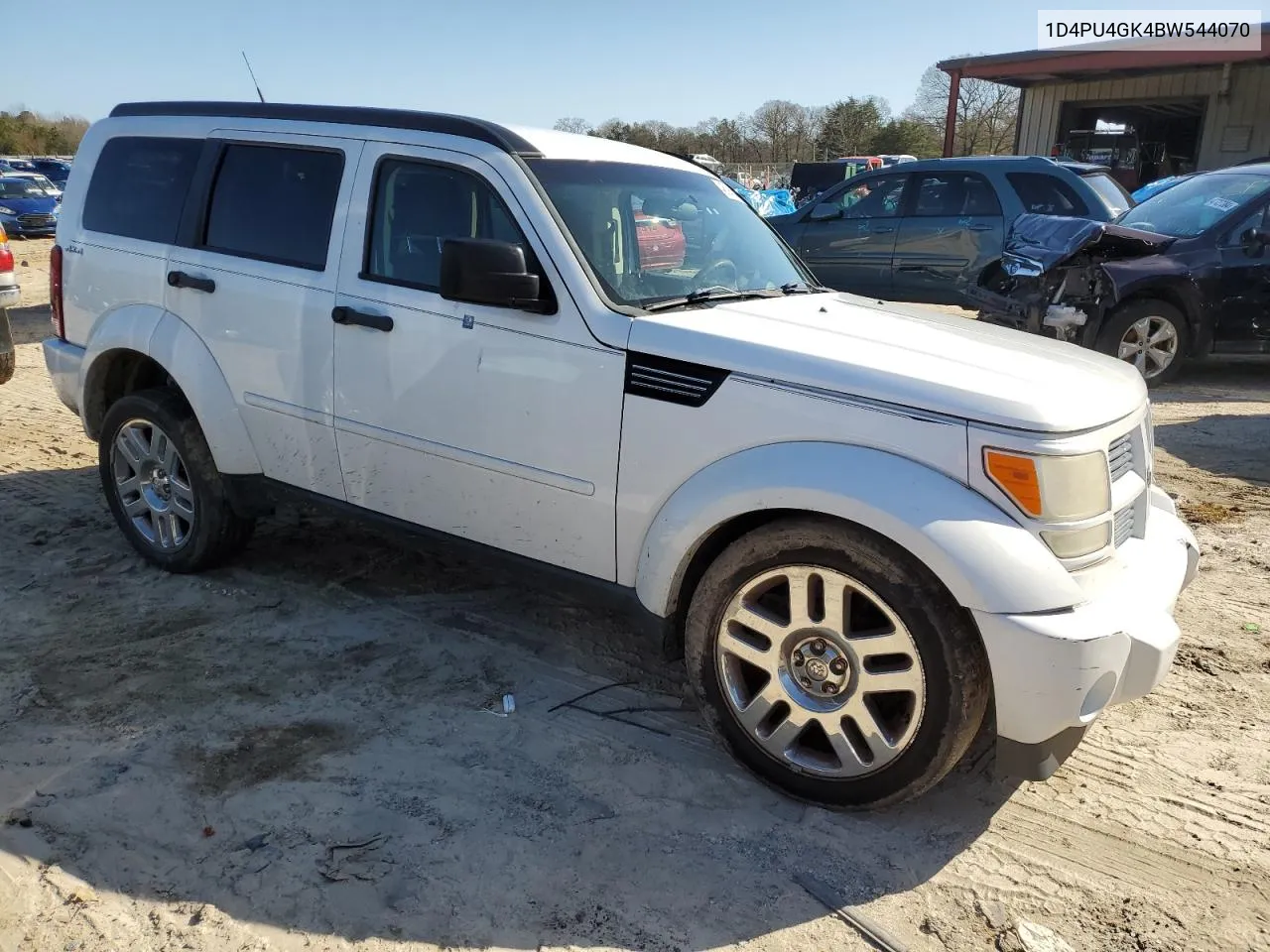 2011 Dodge Nitro Heat VIN: 1D4PU4GK4BW544070 Lot: 48094144