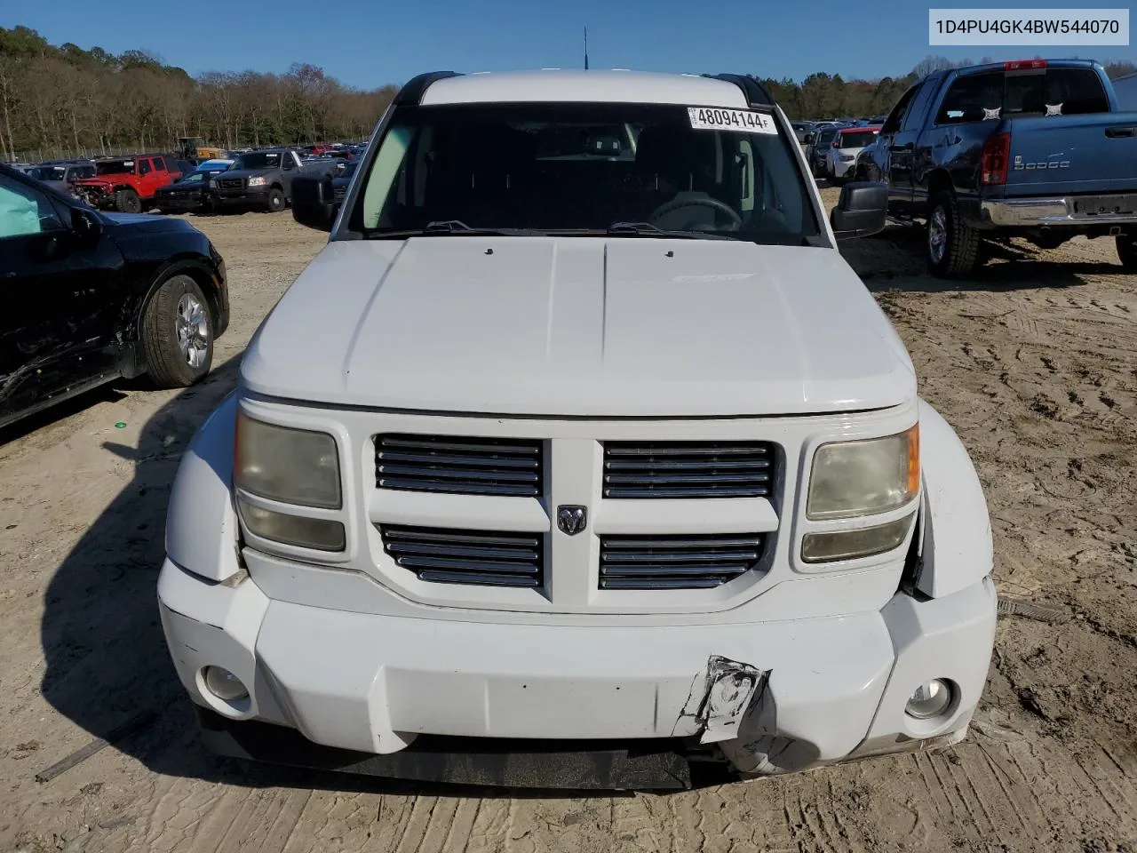 2011 Dodge Nitro Heat VIN: 1D4PU4GK4BW544070 Lot: 48094144