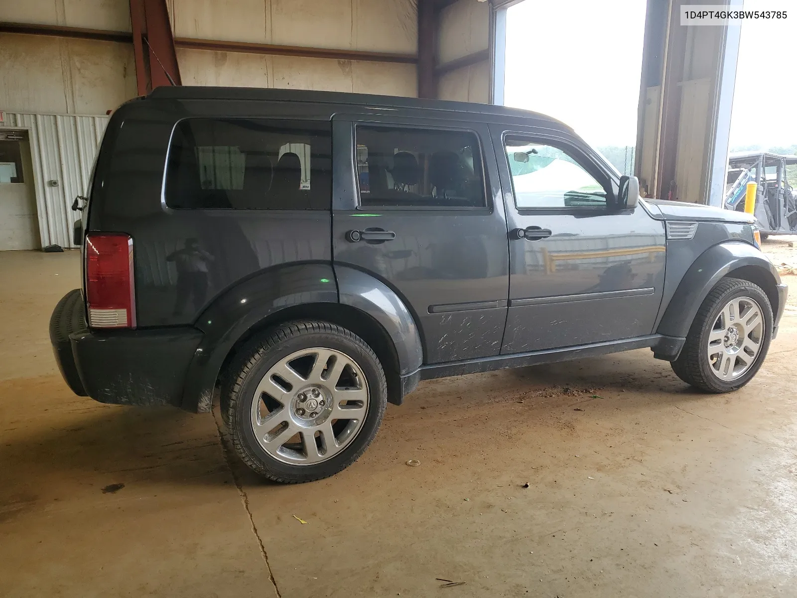 2011 Dodge Nitro Heat VIN: 1D4PT4GK3BW543785 Lot: 54932544