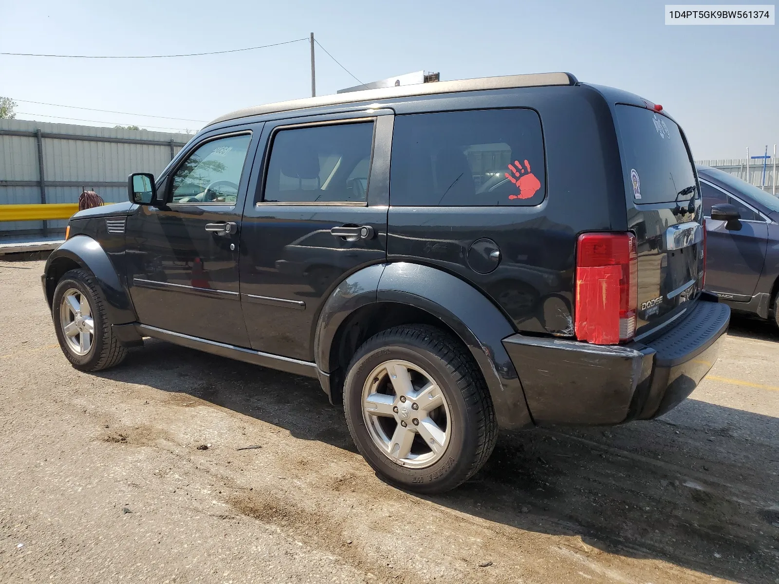 2011 Dodge Nitro Sxt VIN: 1D4PT5GK9BW561374 Lot: 55089904