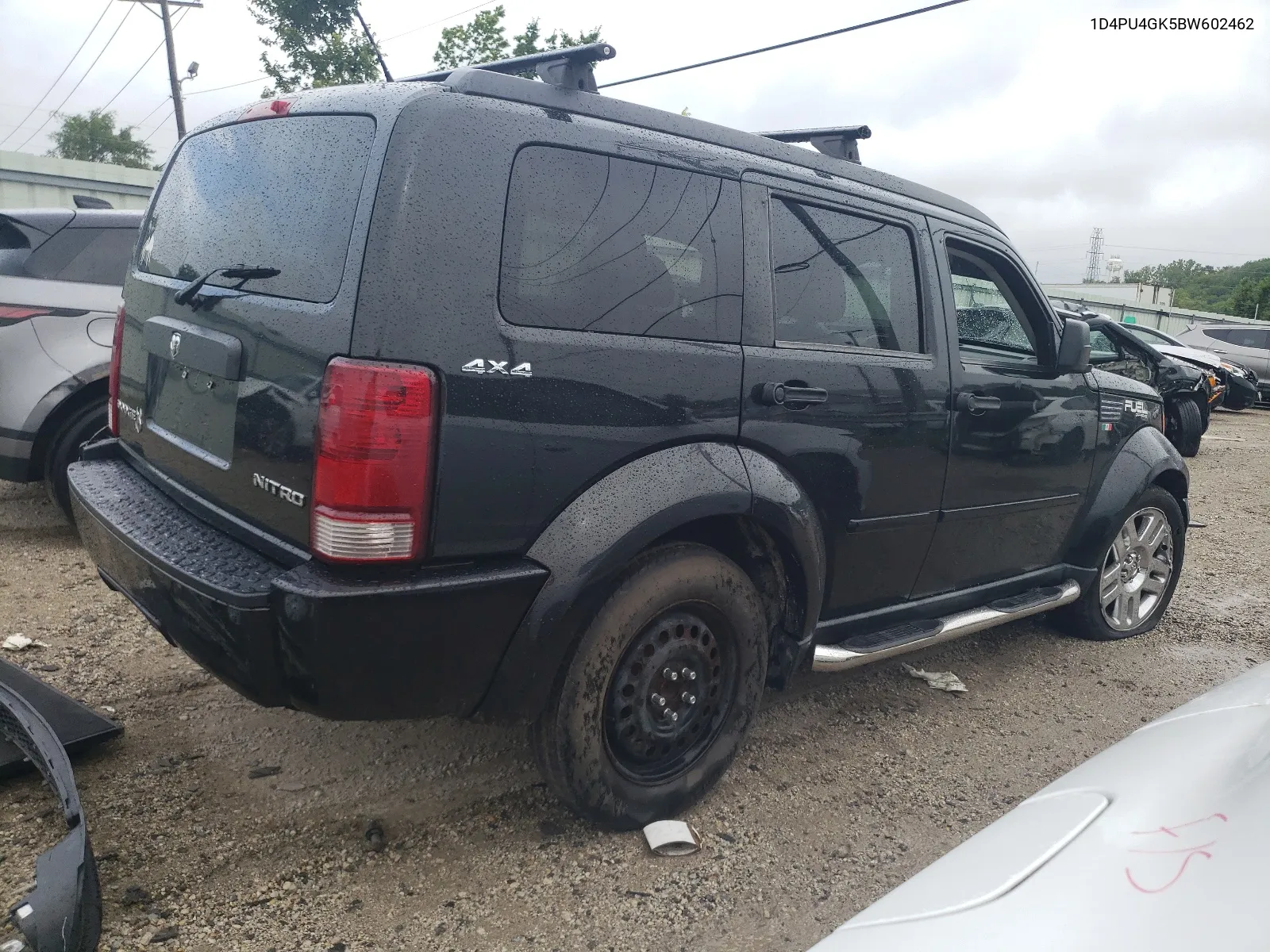 2011 Dodge Nitro Heat VIN: 1D4PU4GK5BW602462 Lot: 64794254