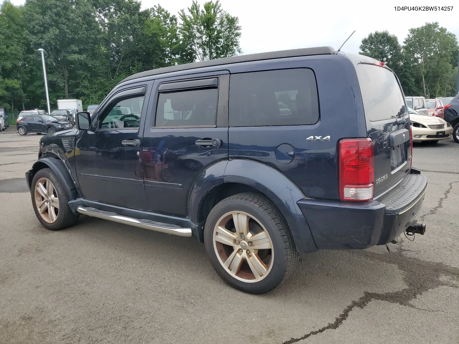 2011 Dodge Nitro Heat VIN: 1D4PU4GK2BW514257 Lot: 64826014