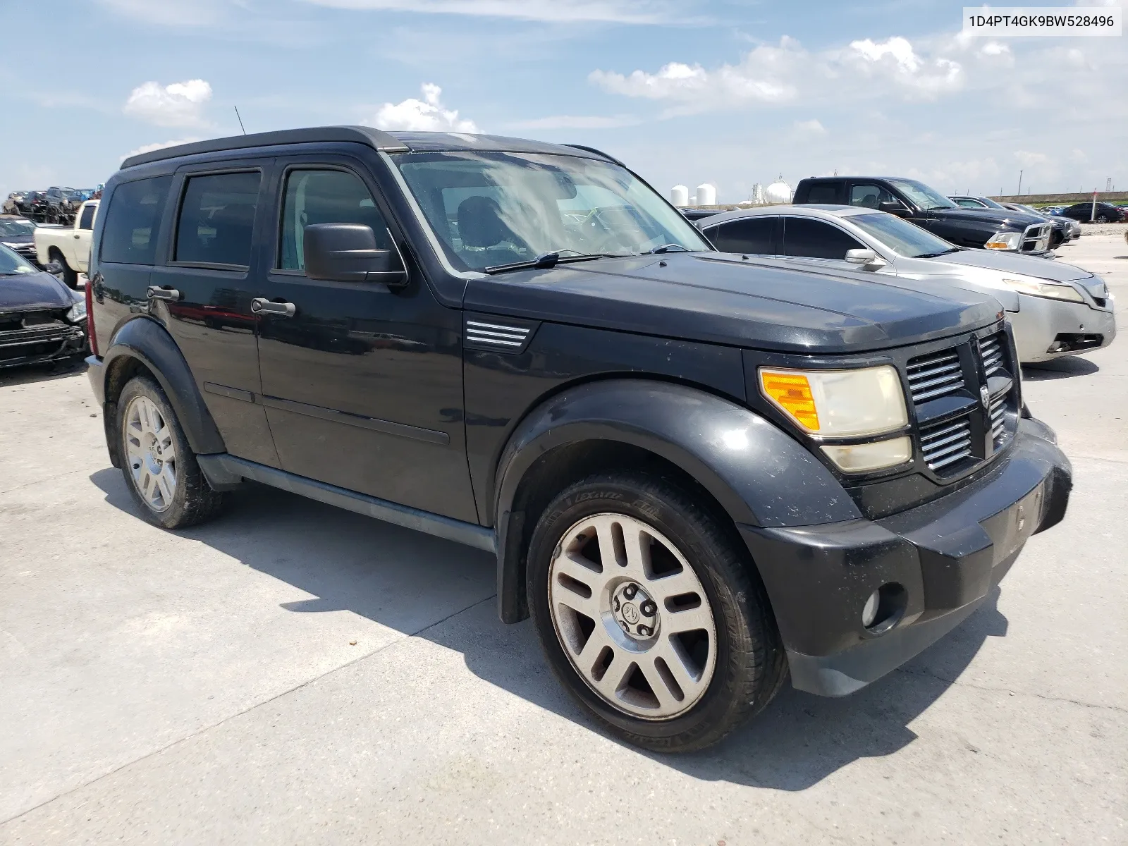 2011 Dodge Nitro Heat VIN: 1D4PT4GK9BW528496 Lot: 64884344