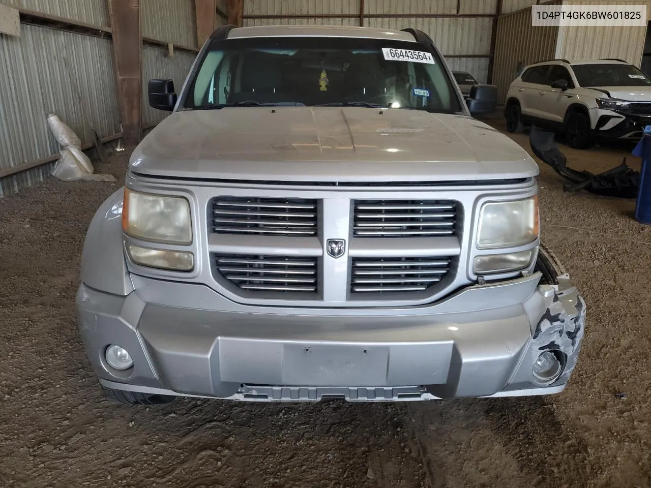 2011 Dodge Nitro Heat VIN: 1D4PT4GK6BW601825 Lot: 66443564